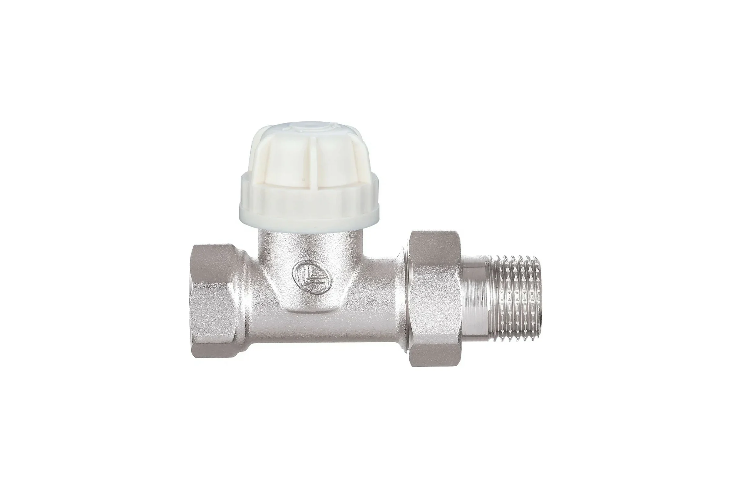 Клапан под термоголовку DOUBLE-LIN прямой, резьбовой, латунный Ду=1/2 LL3061B (1/2")
