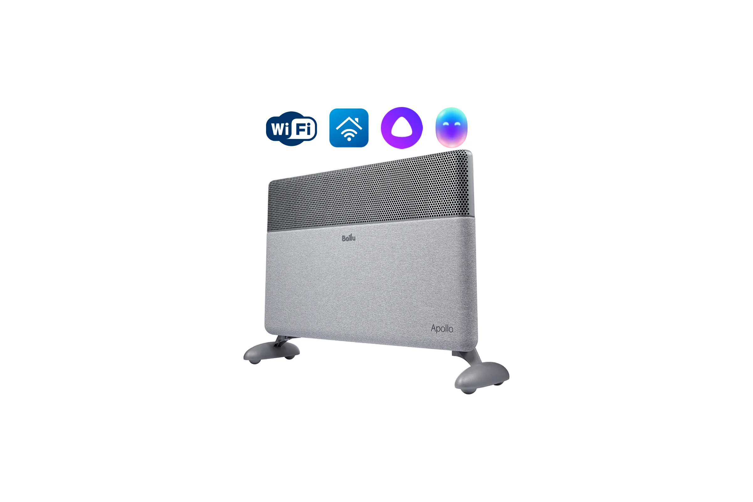Электрический конвектор Ballu Apollo digital INVERTER Moon Gray BEC/ATI-2001 НС-1343706
