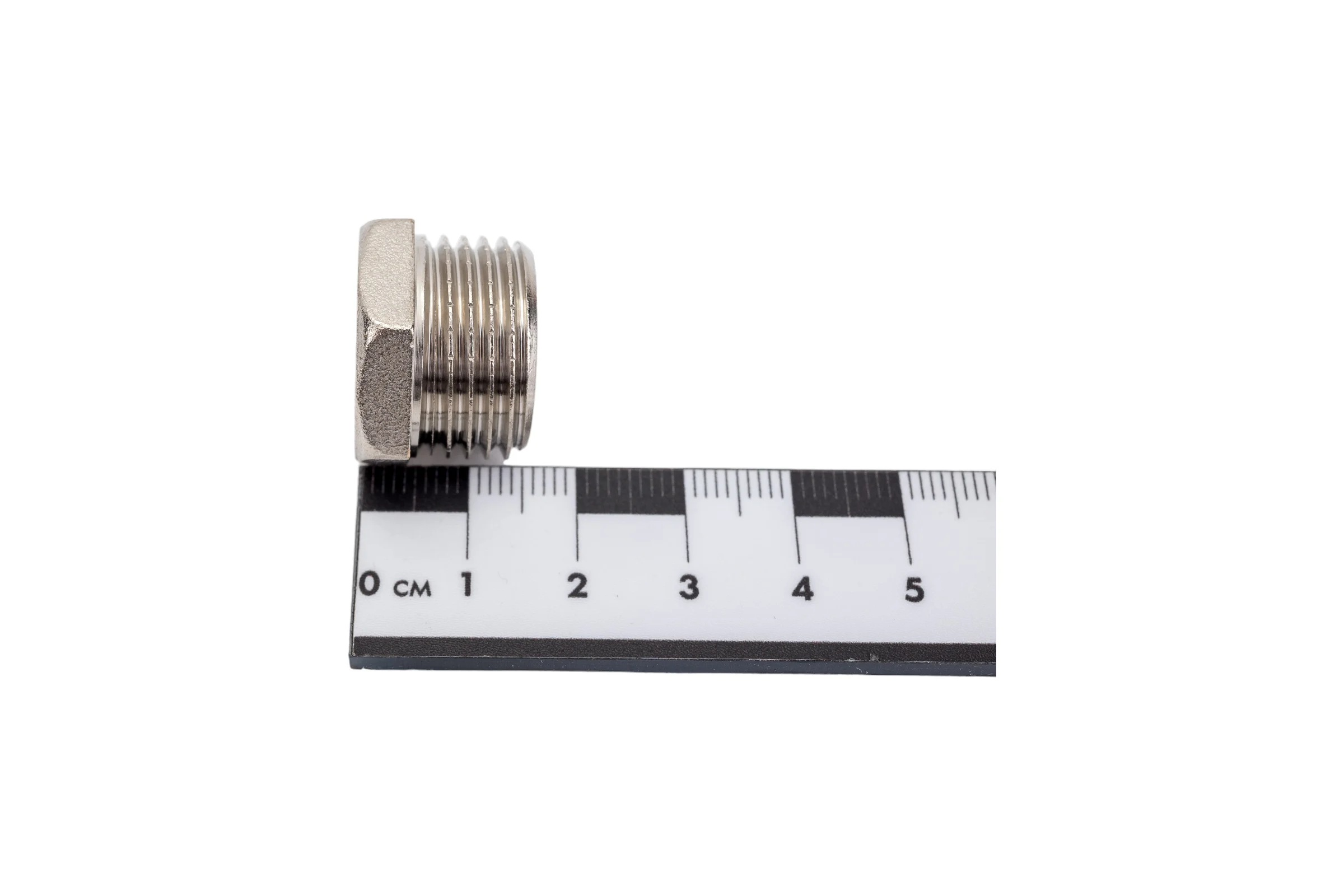 Латунная заглушка DOUBLE-LIN резьбовая н/р - 1/2" LL6164 (1/2")