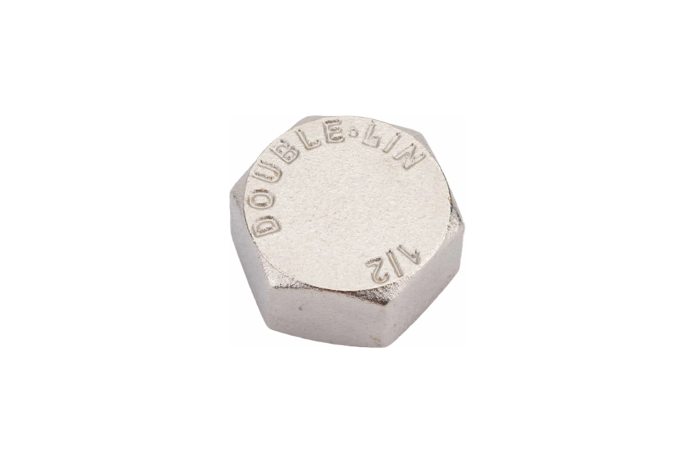 Латунная заглушка DOUBLE-LIN резьбовая с прокладкой в/р - 1/2" LL6163 (1/2")