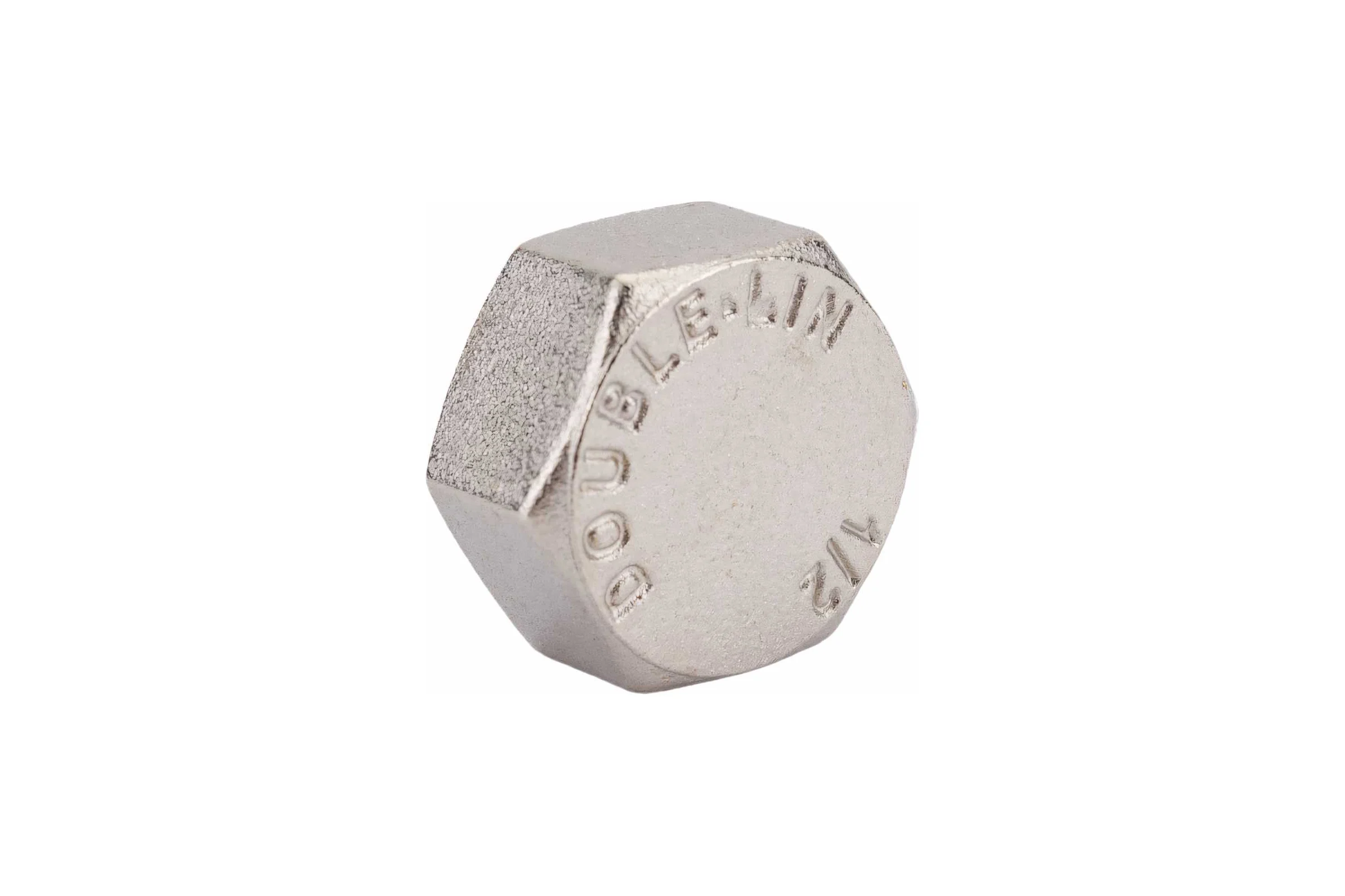Латунная заглушка DOUBLE-LIN резьбовая с прокладкой в/р - 1/2" LL6163 (1/2")