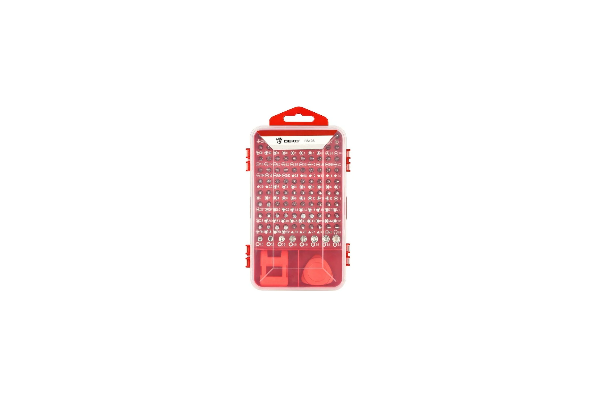 Набор прецизионных инструментов DEKO BS108 (108 предметов) 065-0994