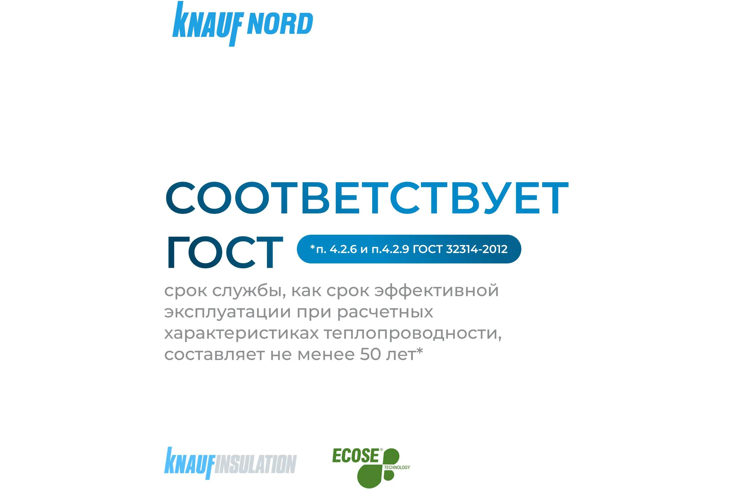 Утеплитель Knauf Insulation KNAUF NORD (100x600x1250 мм; 4,5 кв. м; 6 плит в упаковке) 728447