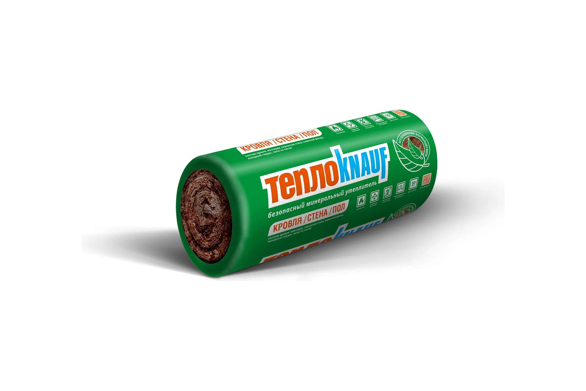 Утеплитель для кровли Knauf Insulation TеплоKNAUF (150x1220x5500 мм; 6.7 кв. м; 1 мат/рулон) 545553