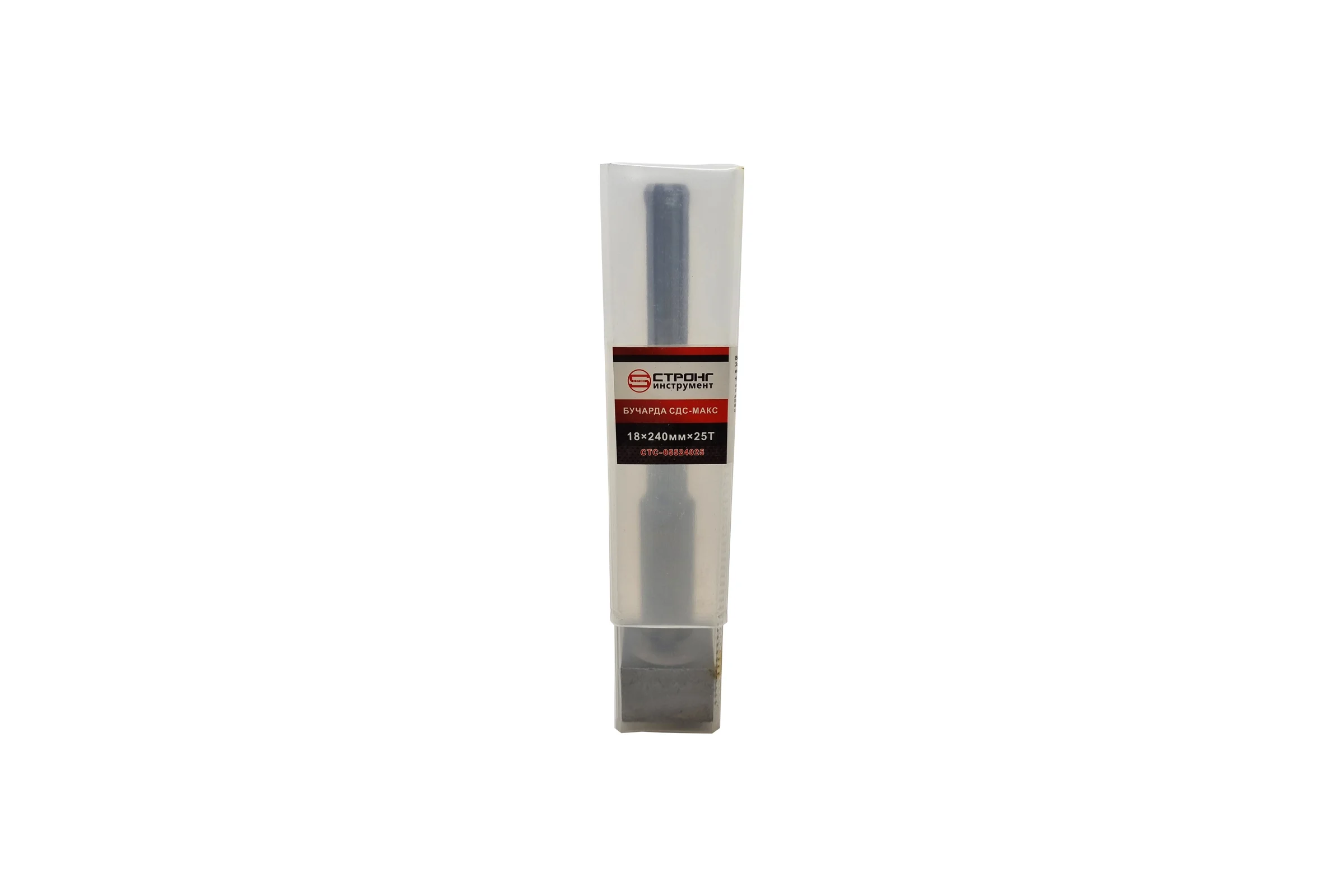 Бучарда по бетону (45x45x240 мм; 25 зубьев; SDS-Max) Strong CTC-05524025