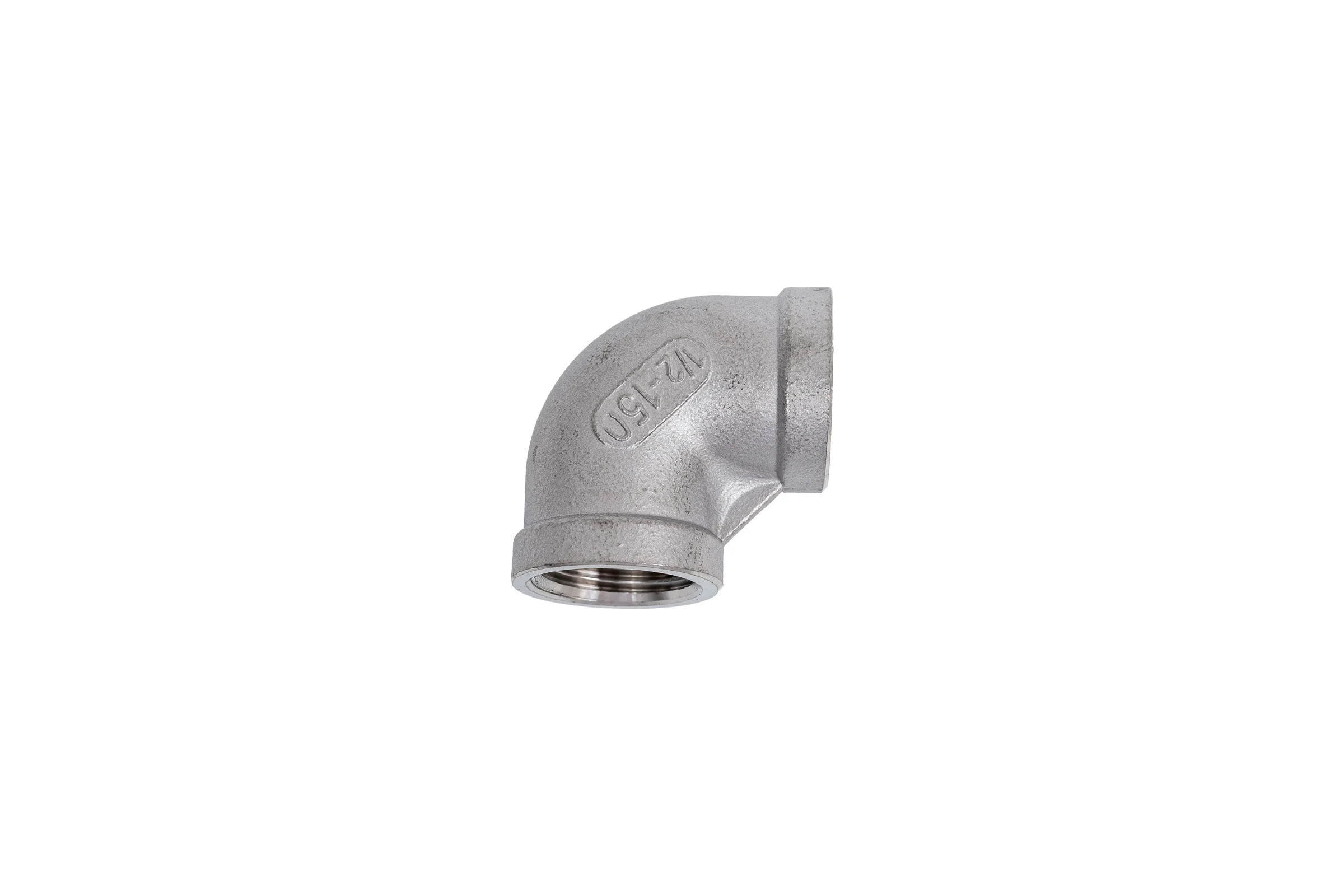 Отвод TITAN LOCK 90 градусов, нержавеющий (уголок) ВР/ВР 1/2" AISI304 TL050ELFF