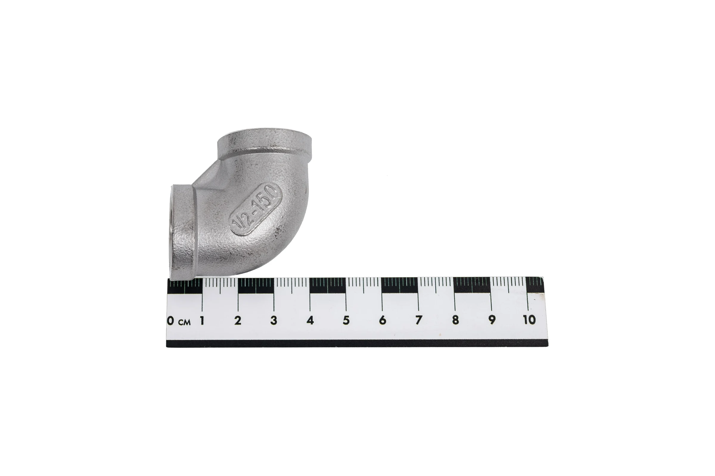 Отвод TITAN LOCK 90 градусов, нержавеющий (уголок) ВР/ВР 1/2" AISI304 TL050ELFF