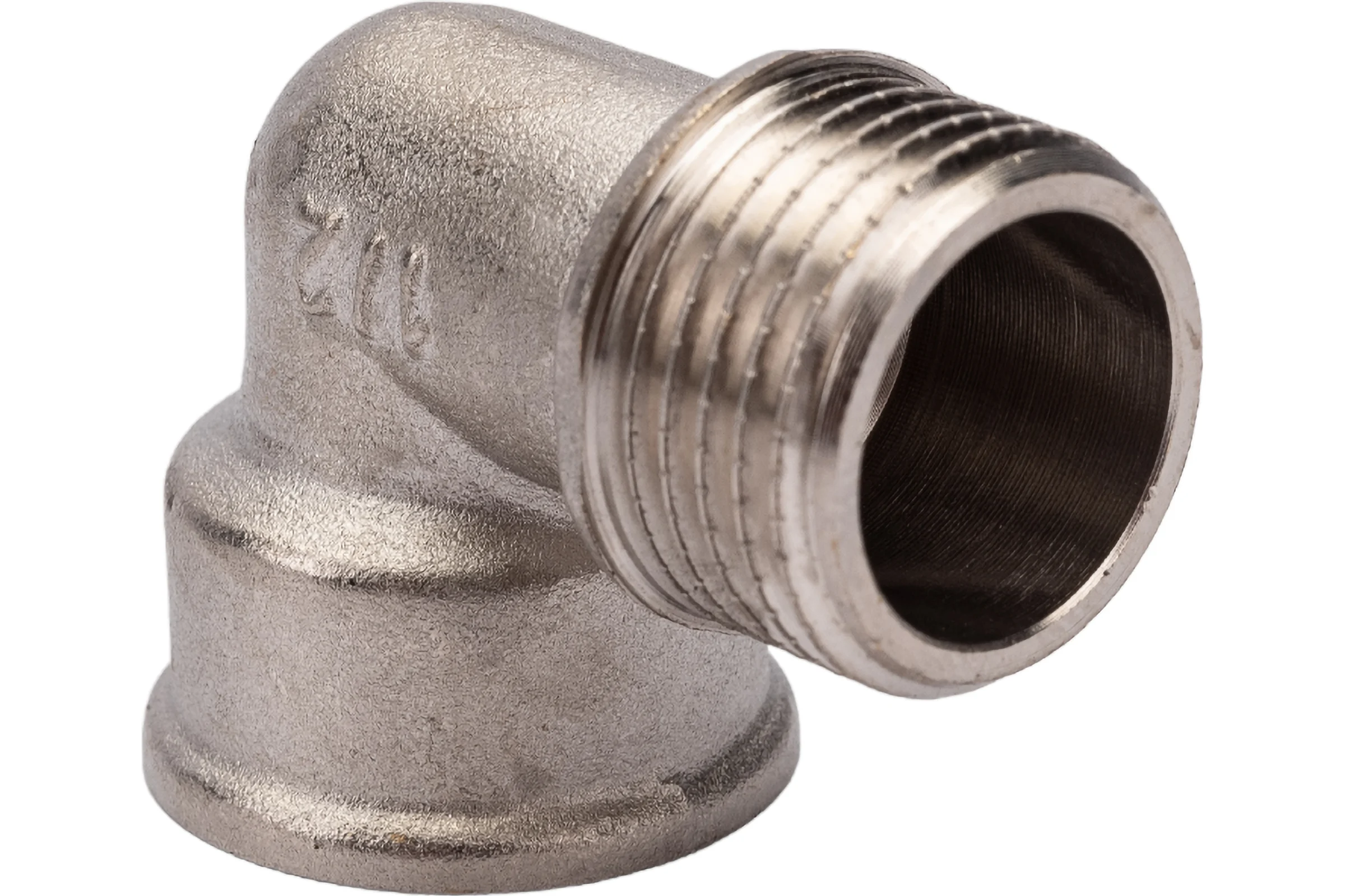 Угольник STI 1/2" ВР/НР никелированный 767