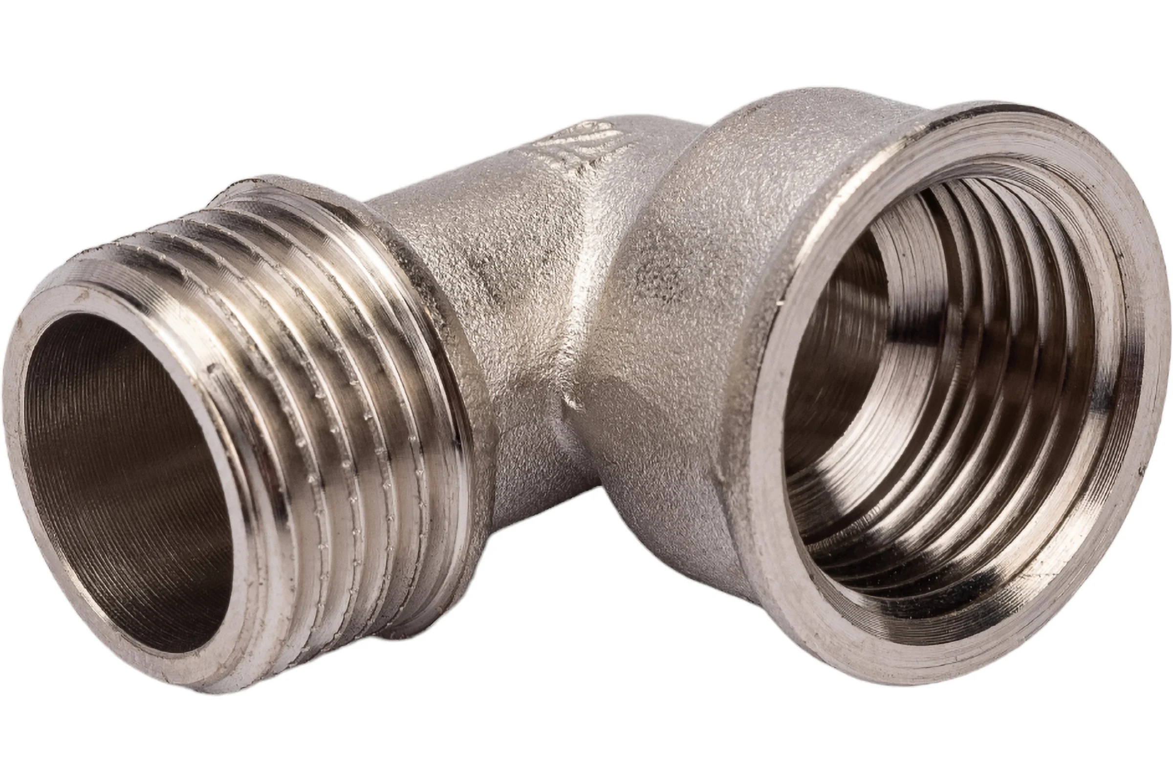 Угольник STI 1/2" ВР/НР никелированный 767