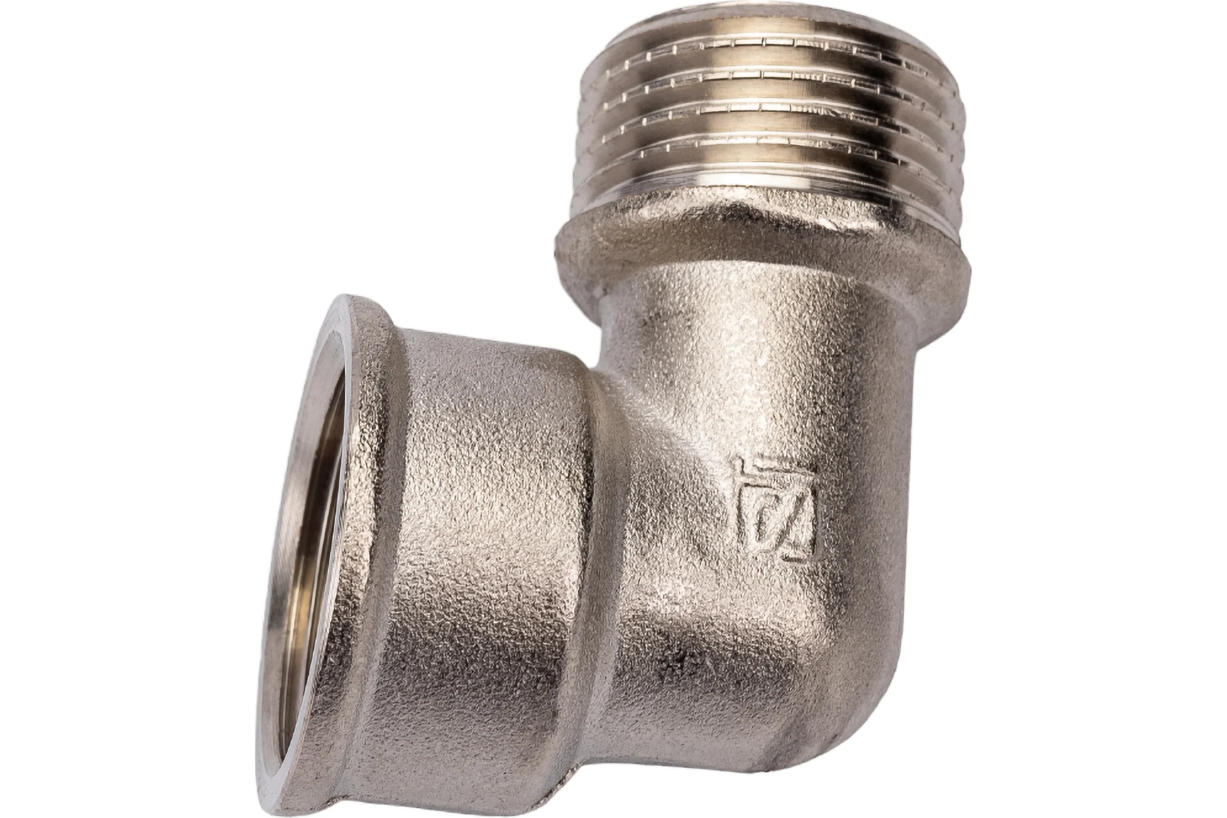 Угольник STI 1/2" ВР/НР никелированный 767