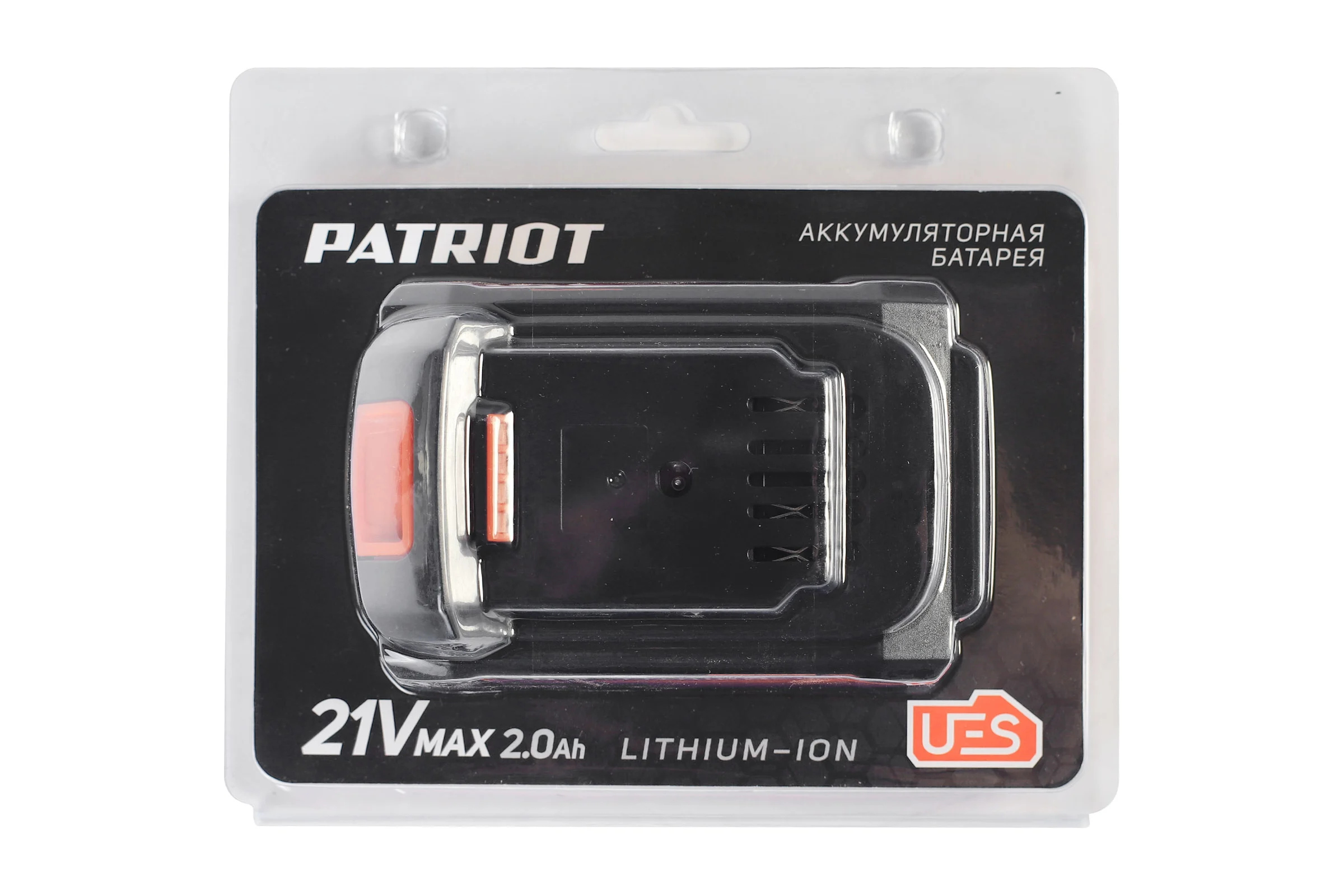 Батарея аккумуляторная PB BR 21V(Max) Li-ion UES 2.0 Ah, тонкая зарядка Patriot 180301122
