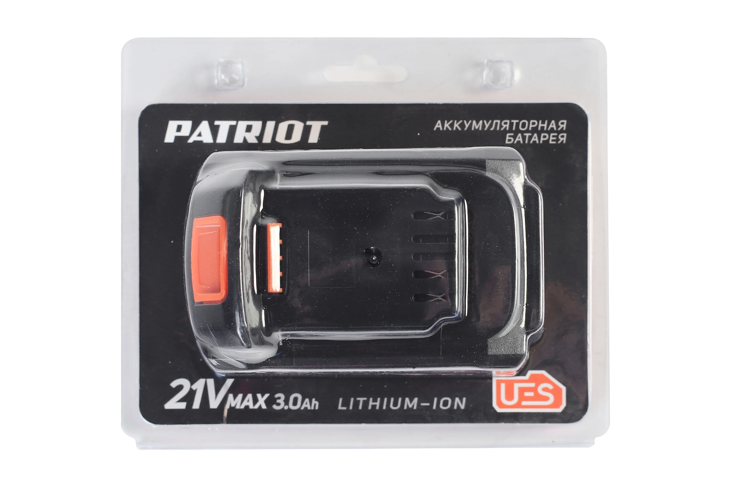 Батарея аккумуляторная PB BR 21V(Max) Li-ion UES 3.0 Ah, тонкая зарядка Patriot 180301123