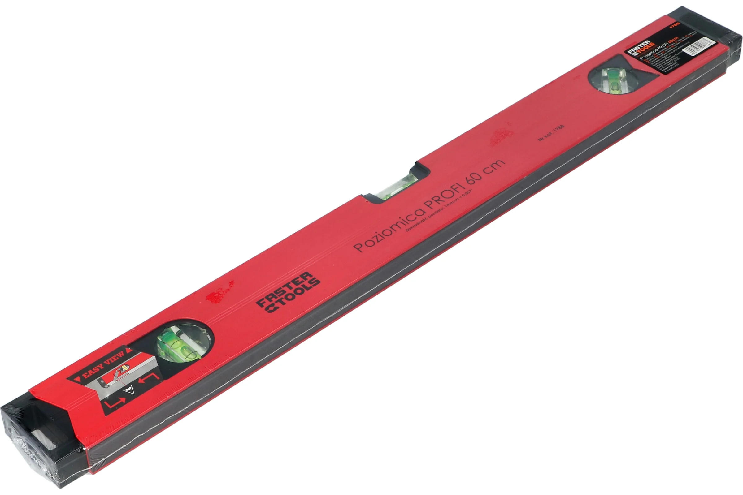 Уровень FASTER TOOLS PROFI 60 см 1788