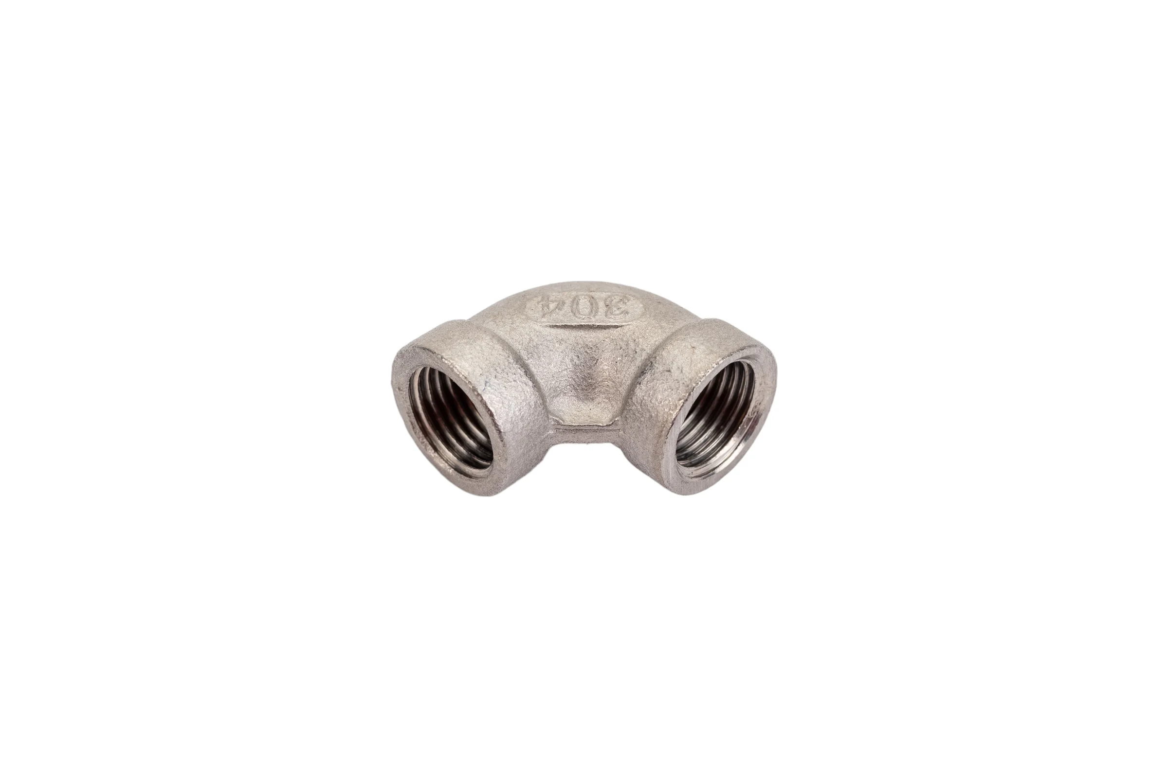 Отвод TITAN LOCK 90 нержавеющий (уголок) ВР/ВР 1/4" AISI304 TL025ELFF