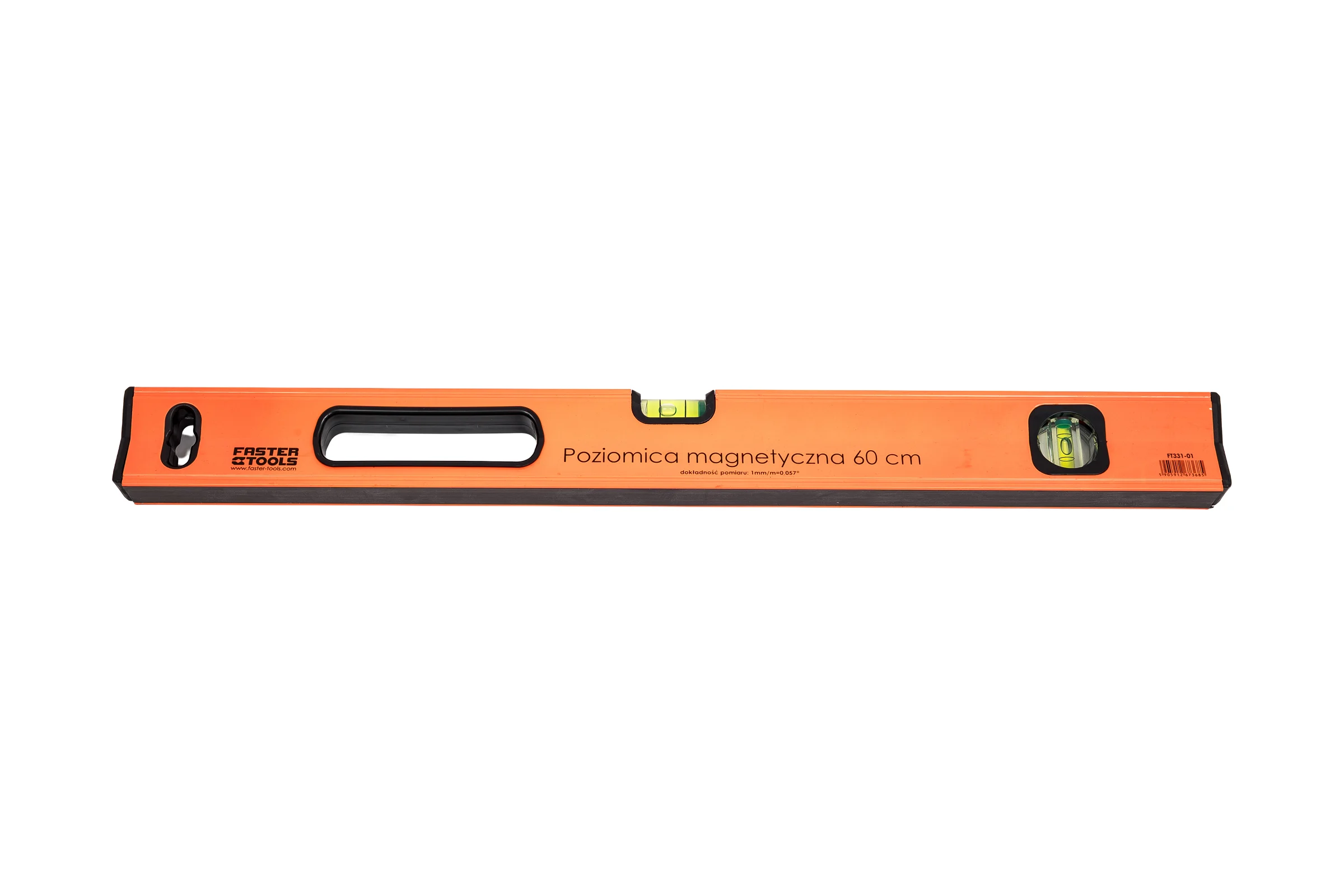 Магнитный уровень FASTER TOOLS 60 см 368