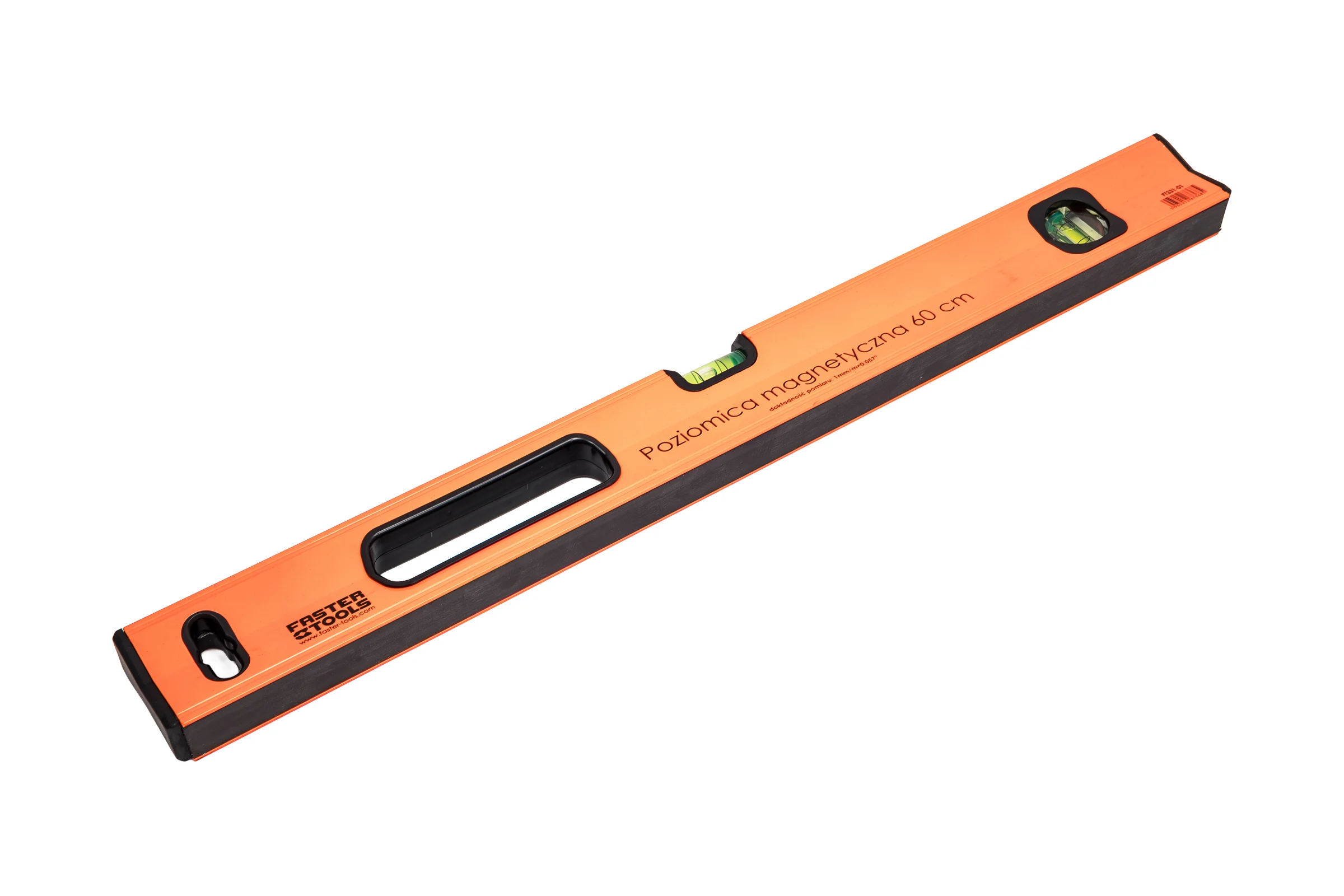 Магнитный уровень FASTER TOOLS 60 см 368