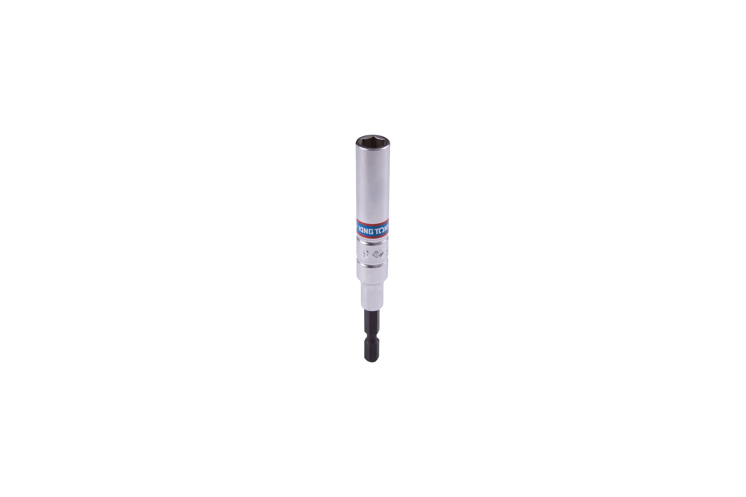 Головка шестигранная 1/4", 9х110 мм для шуруповерта KING TONY 76C1109M