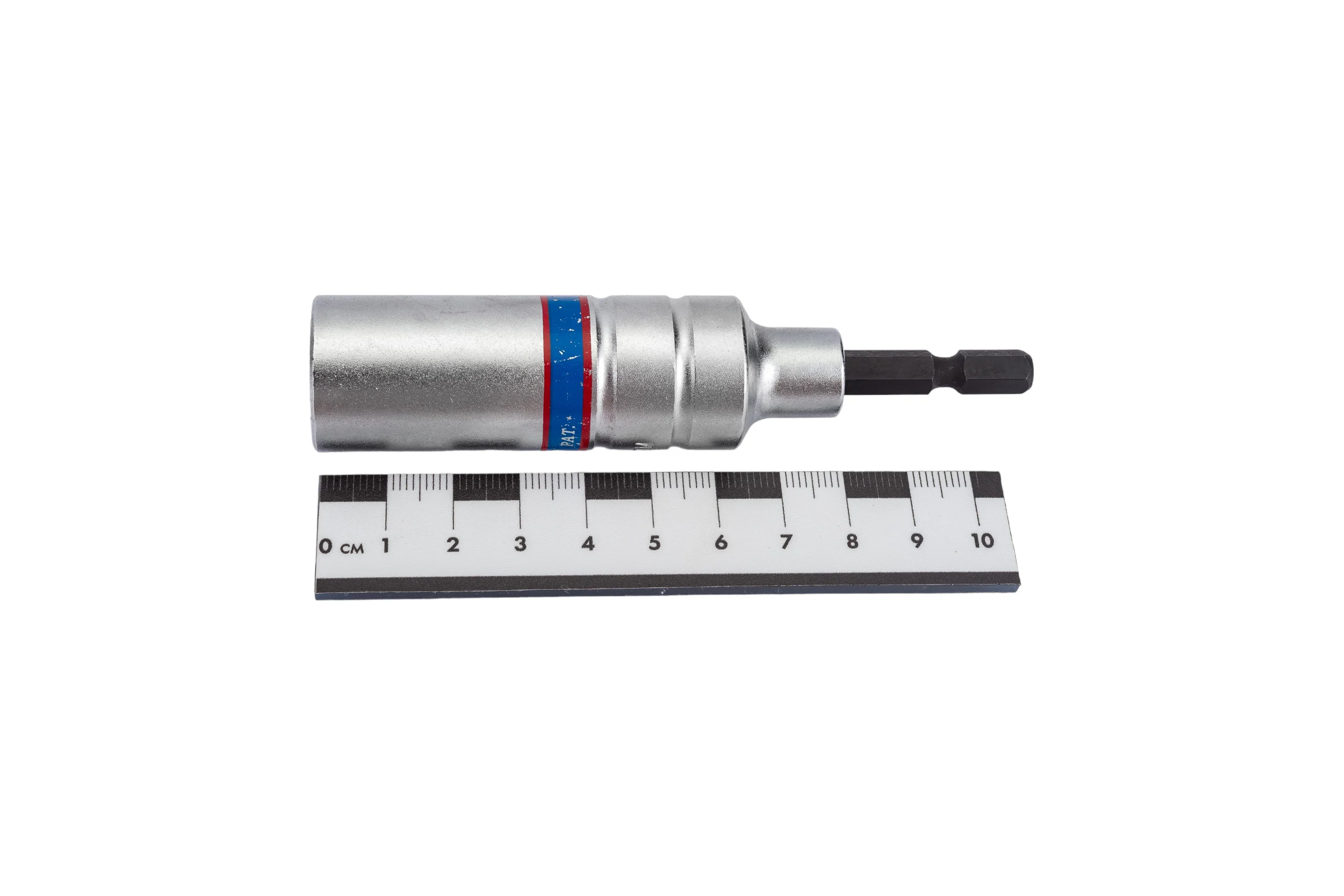 Головка шестигранная 1/4", 17х110 мм для шуруповерта KING TONY 76C1117M