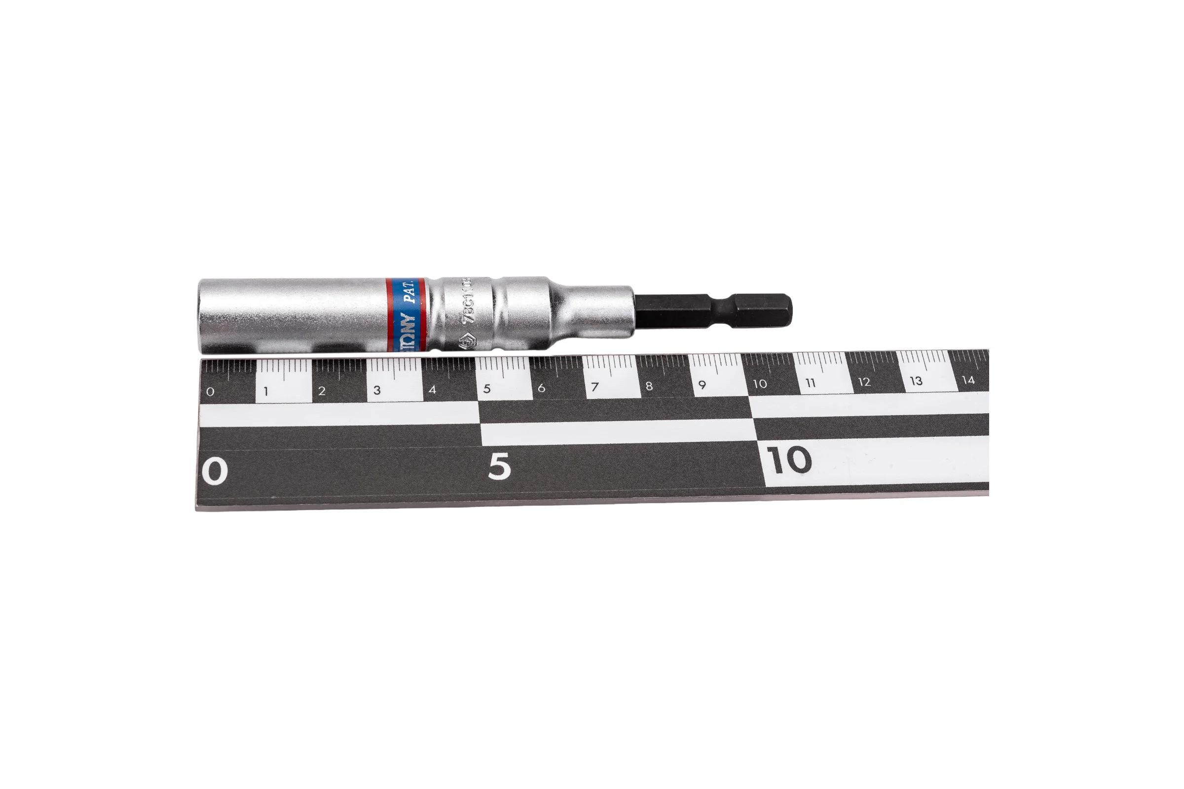 Головка шестигранная 1/4", 8х110 мм для шуруповерта KING TONY 76C1108M