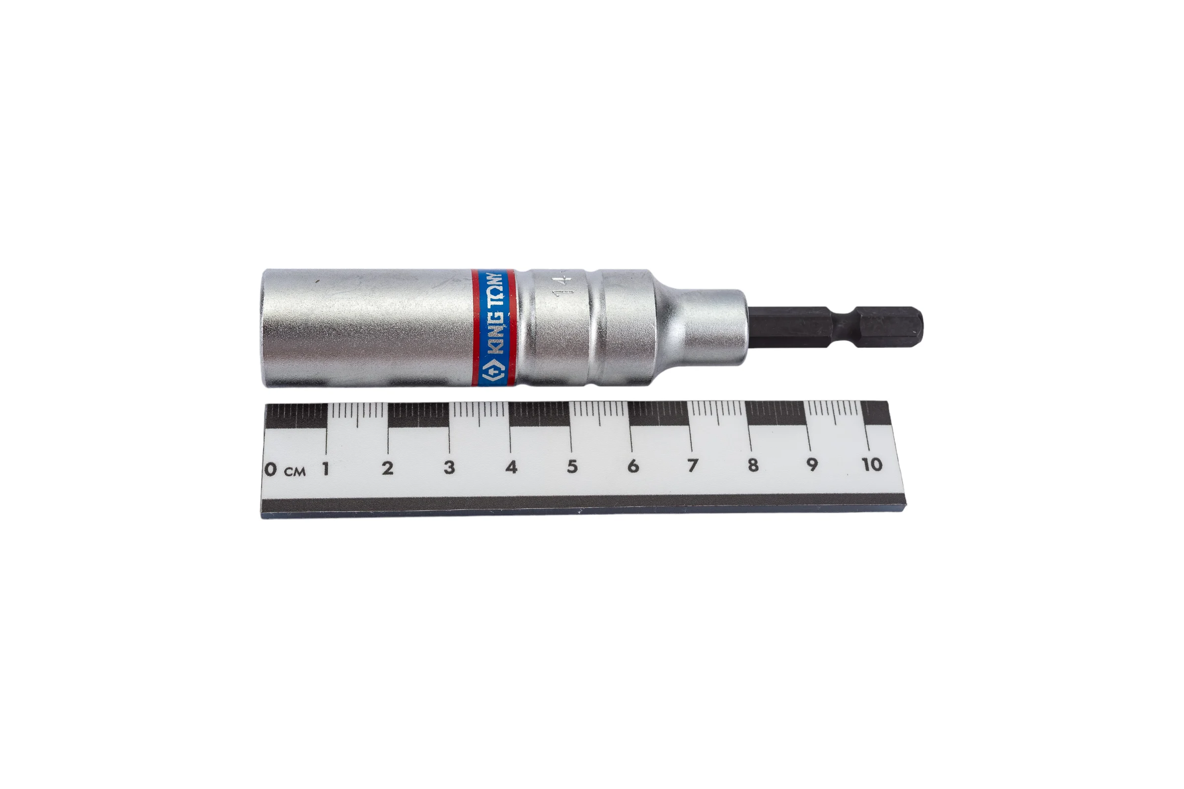 Головка шестигранная 1/4", 14х110 мм для шуруповерта KING TONY 76C1114M