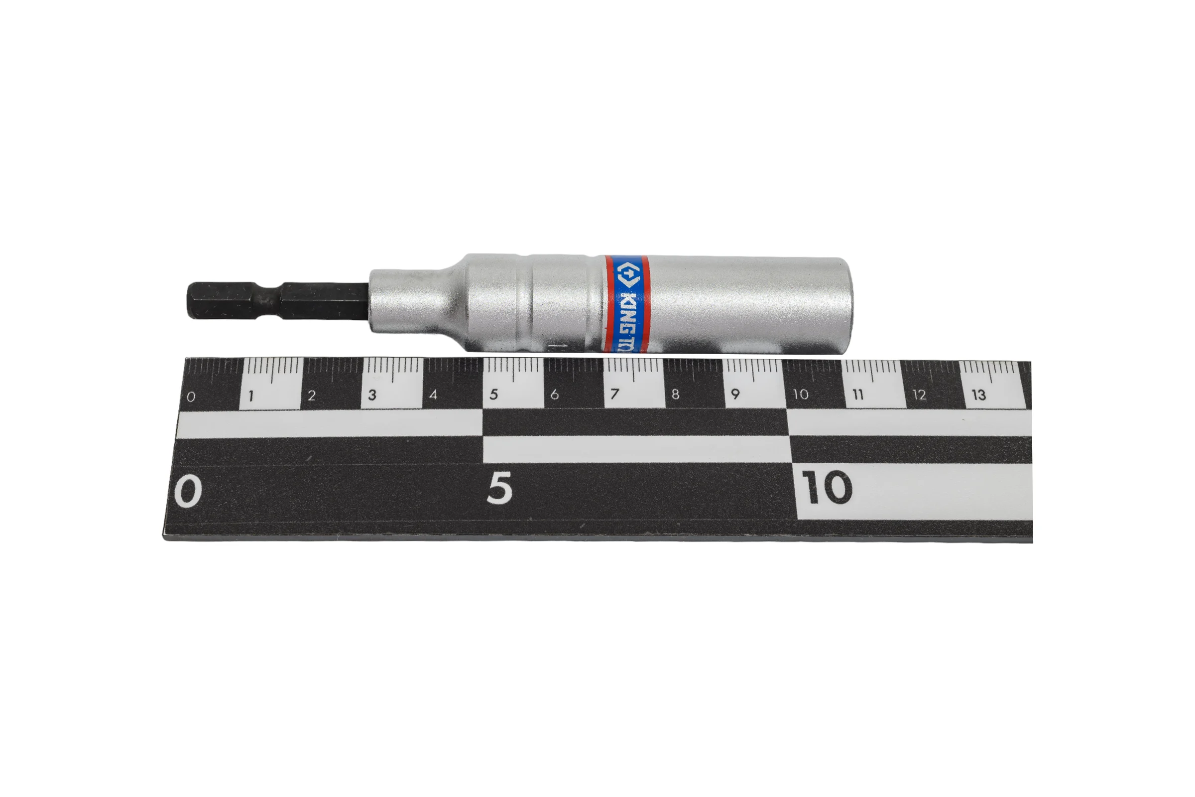 Головка шестигранная 1/4", 12х110 мм для шуруповерта KING TONY 76C1112M