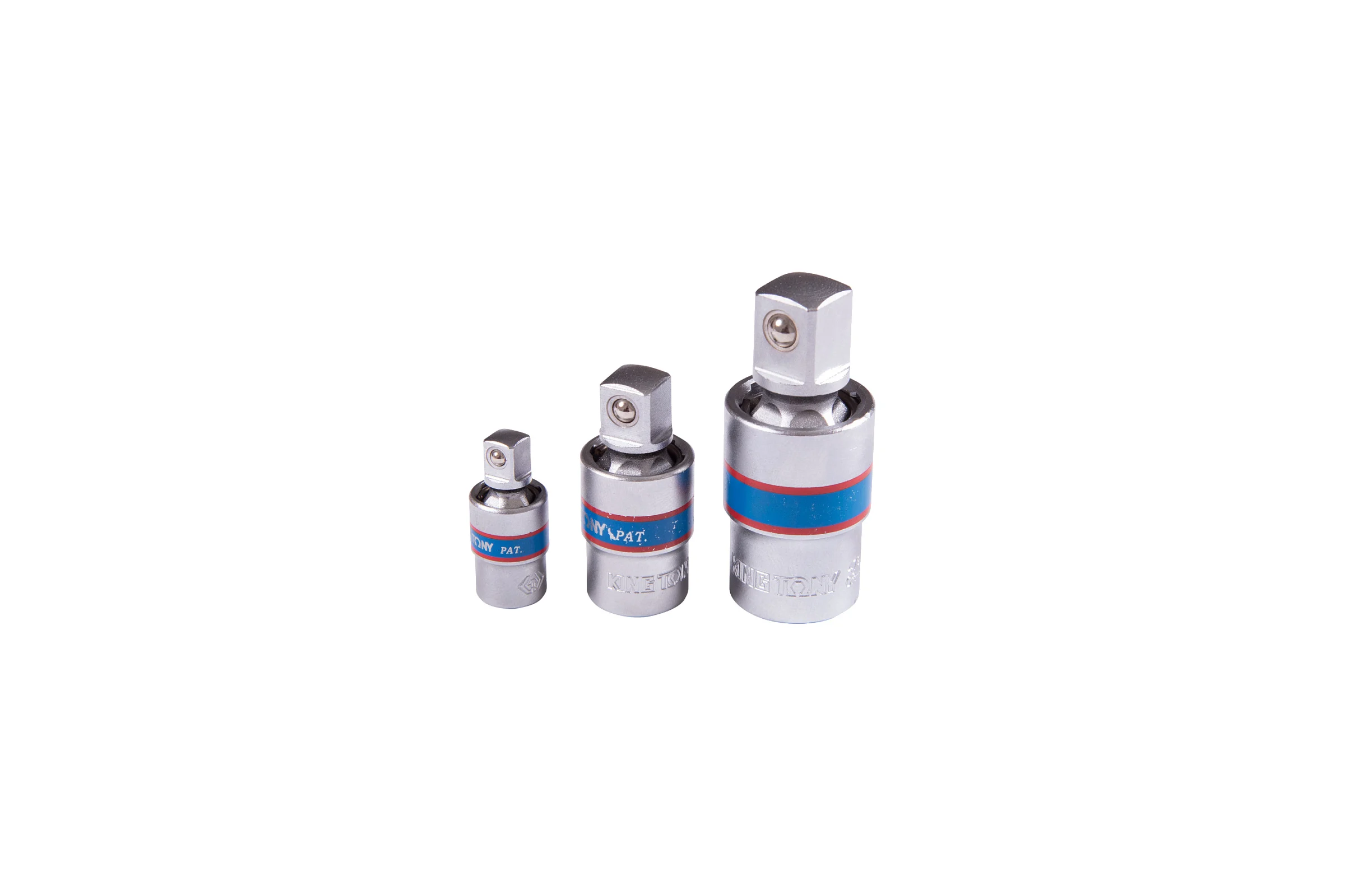 Набор карданов шаровых 1/4", 3/8", 1/2", 3 предмета KING TONY 9113PR