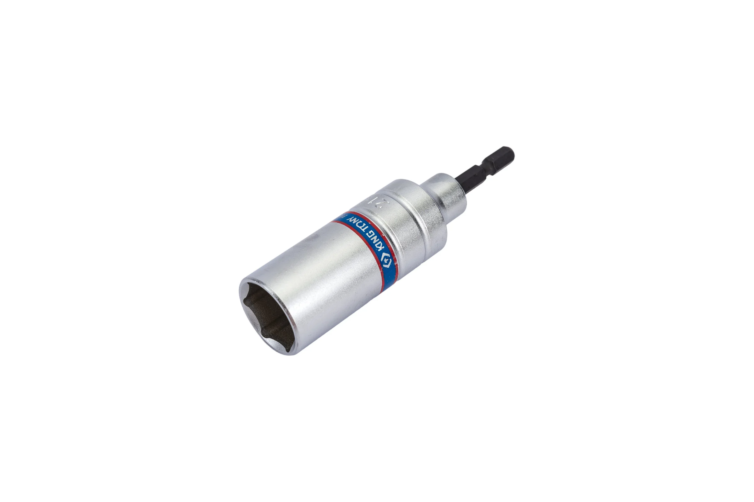 Головка шестигранная 1/4", 21х110 мм для шуруповерта KING TONY 76C1121M