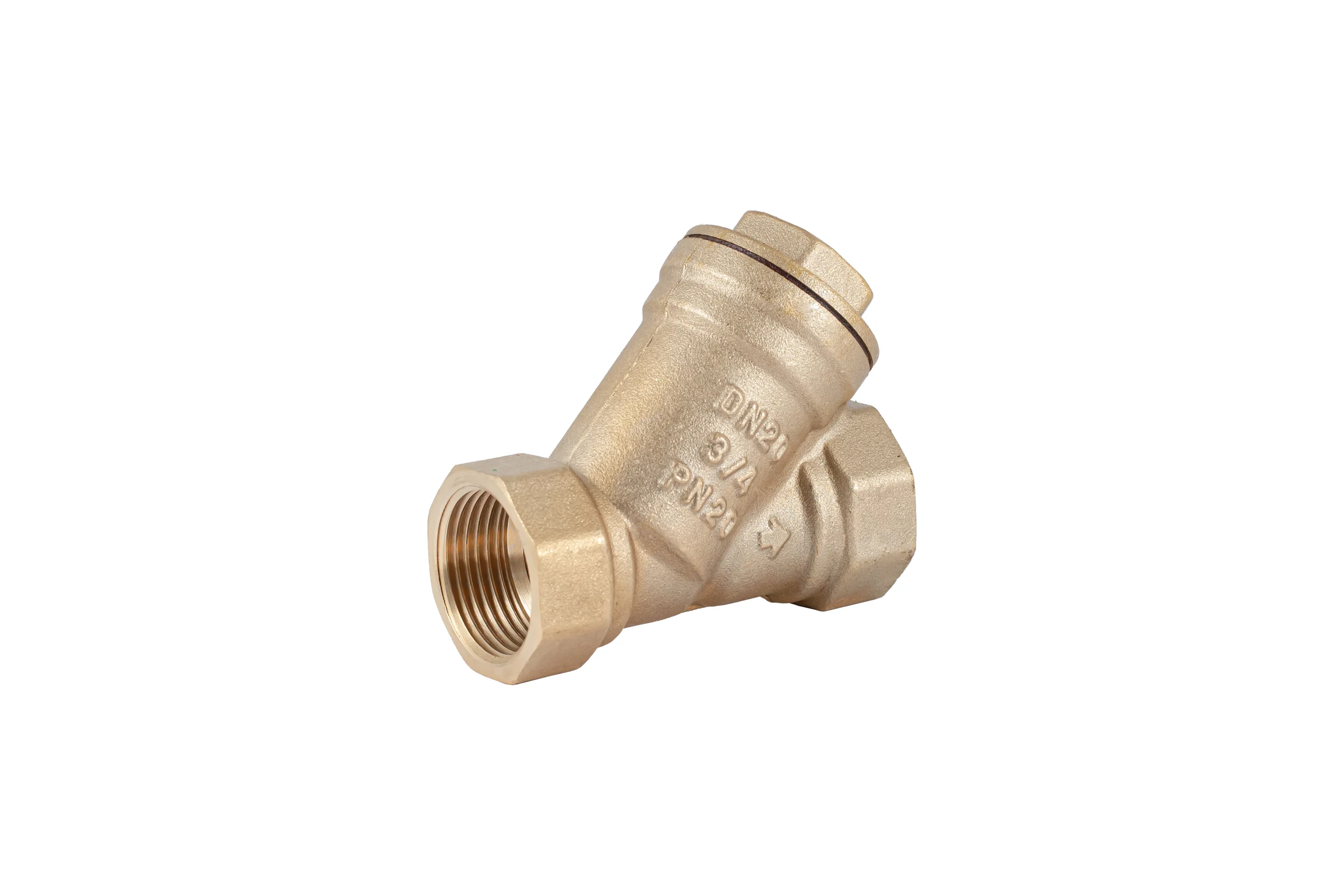 Фильтр PROFACTOR косой с отверстием для пломбы в/в 3/4" PF YS 221