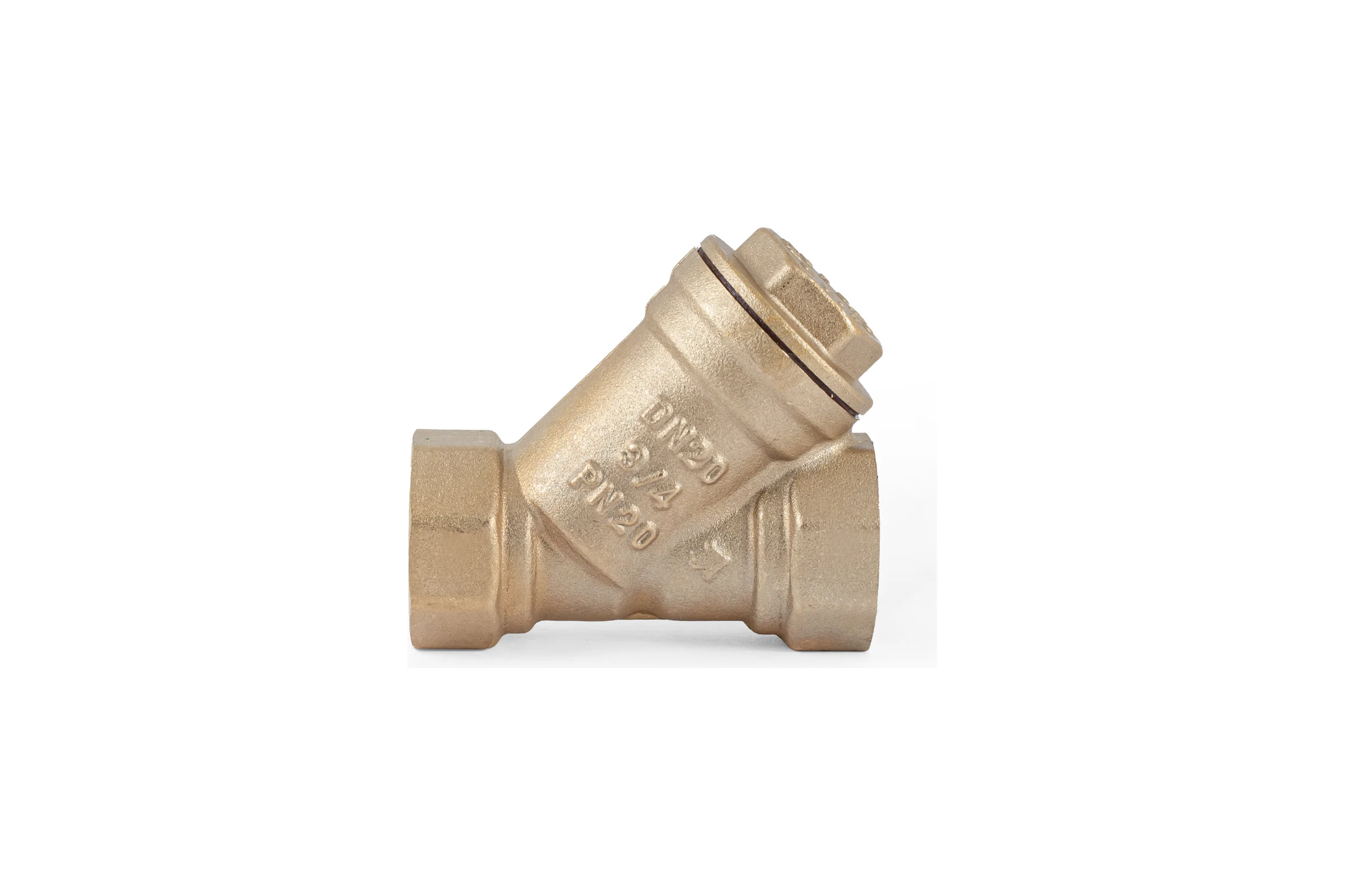 Фильтр PROFACTOR косой с отверстием для пломбы в/в 3/4" PF YS 221