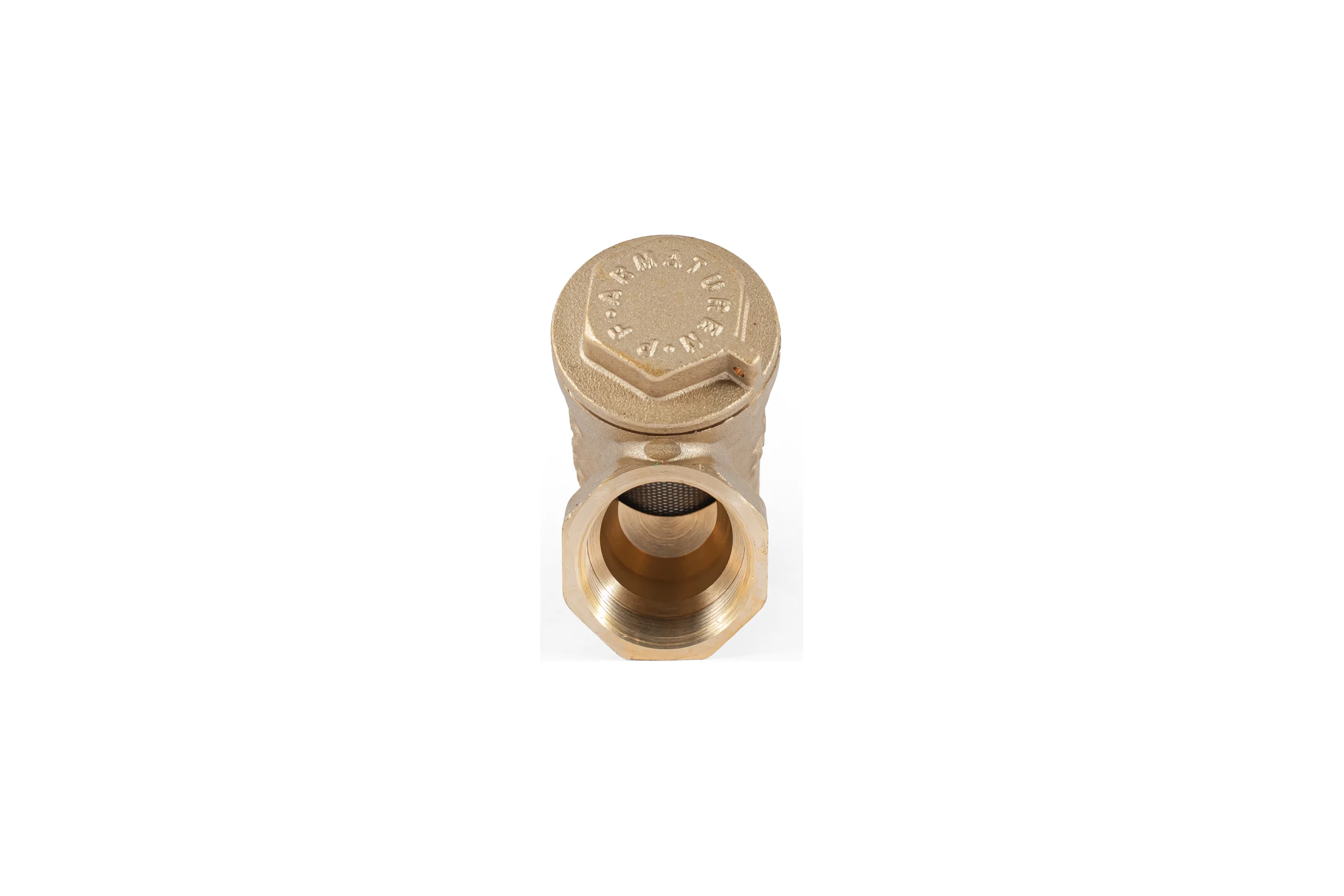 Фильтр PROFACTOR косой с отверстием для пломбы в/в 3/4" PF YS 221