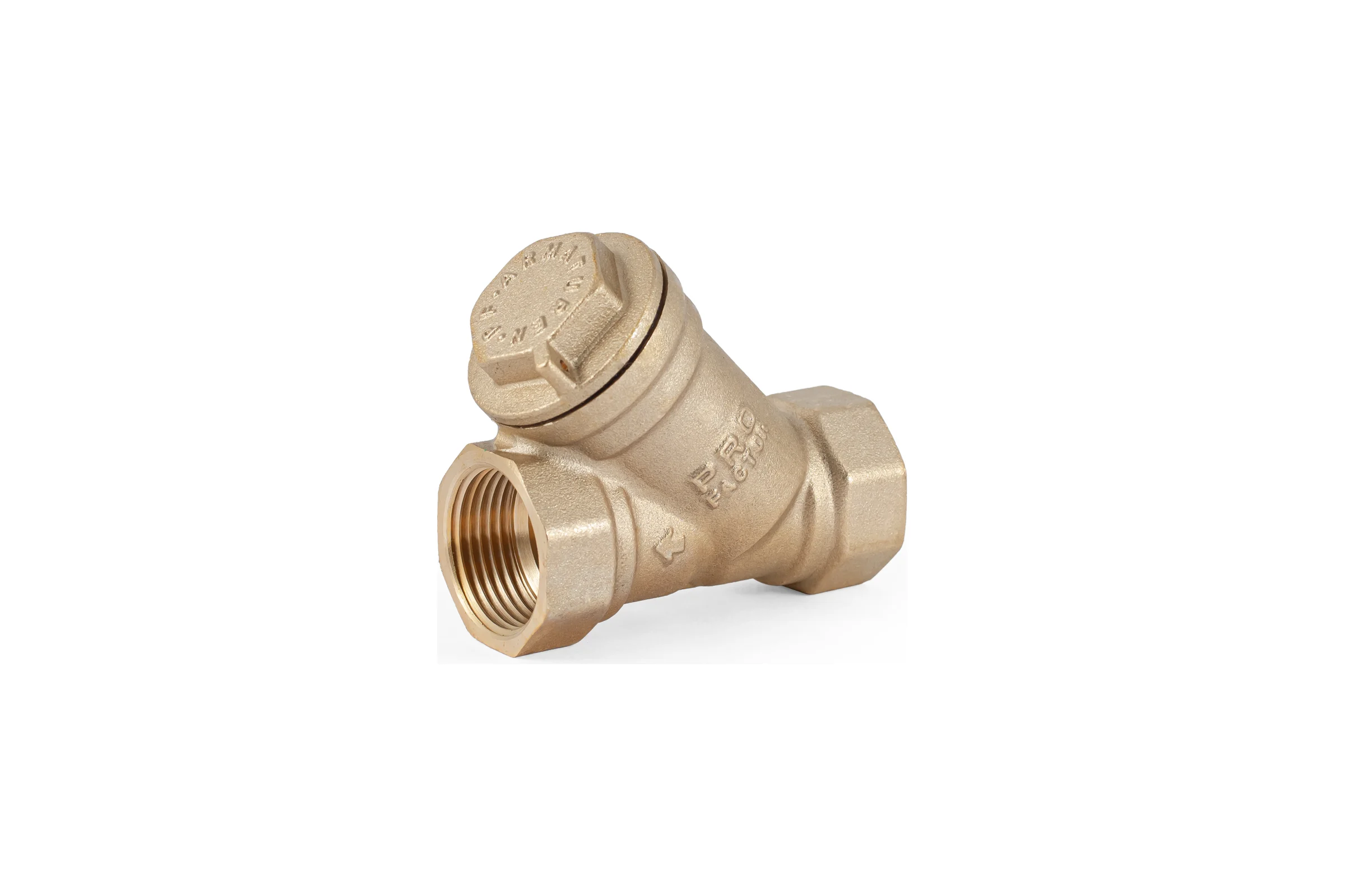 Фильтр PROFACTOR косой с отверстием для пломбы в/в 3/4" PF YS 221