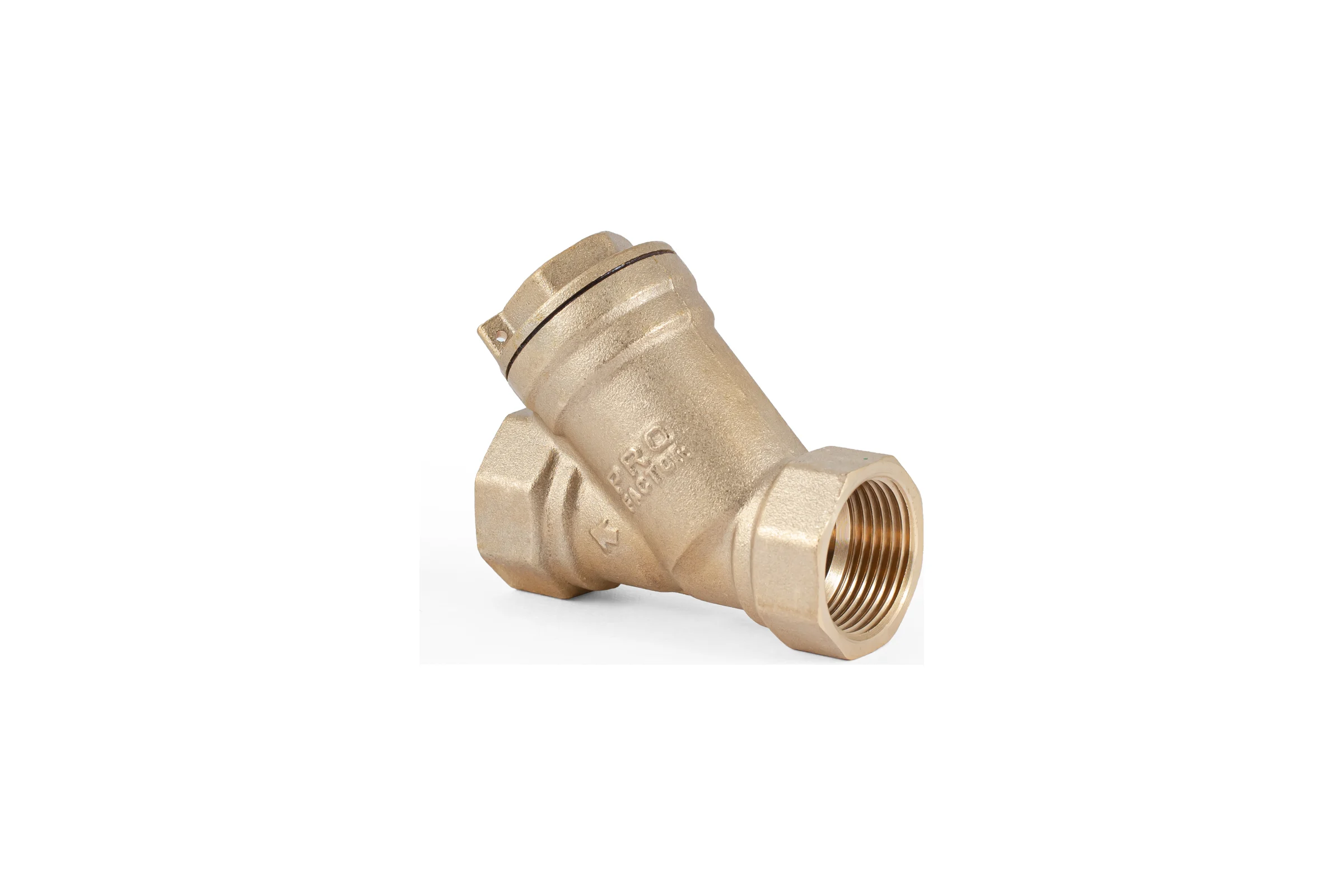 Фильтр PROFACTOR косой с отверстием для пломбы в/в 3/4" PF YS 221