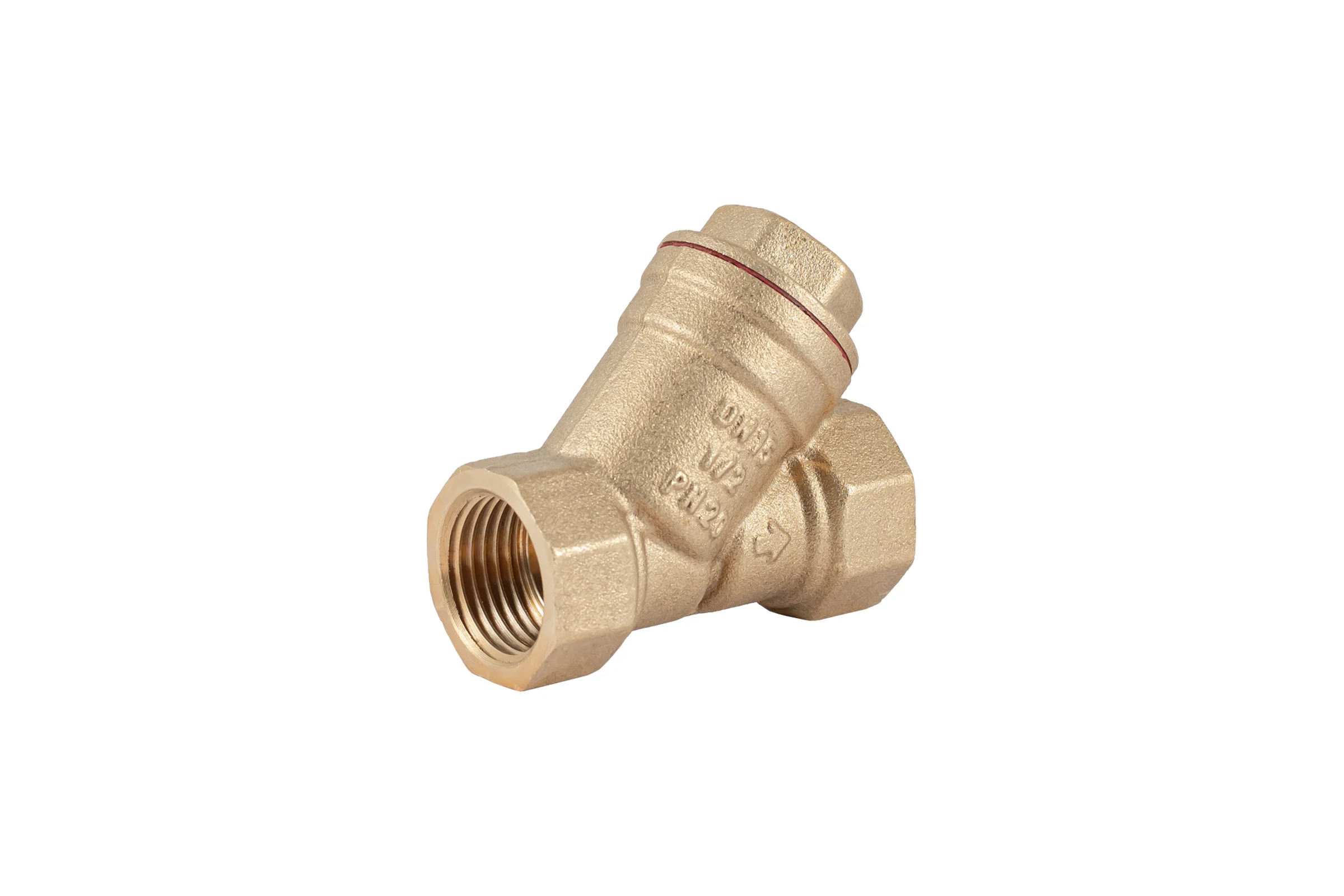 Фильтр PROFACTOR косой с отверстием для пломбы в/в 1/2" PF YS 220