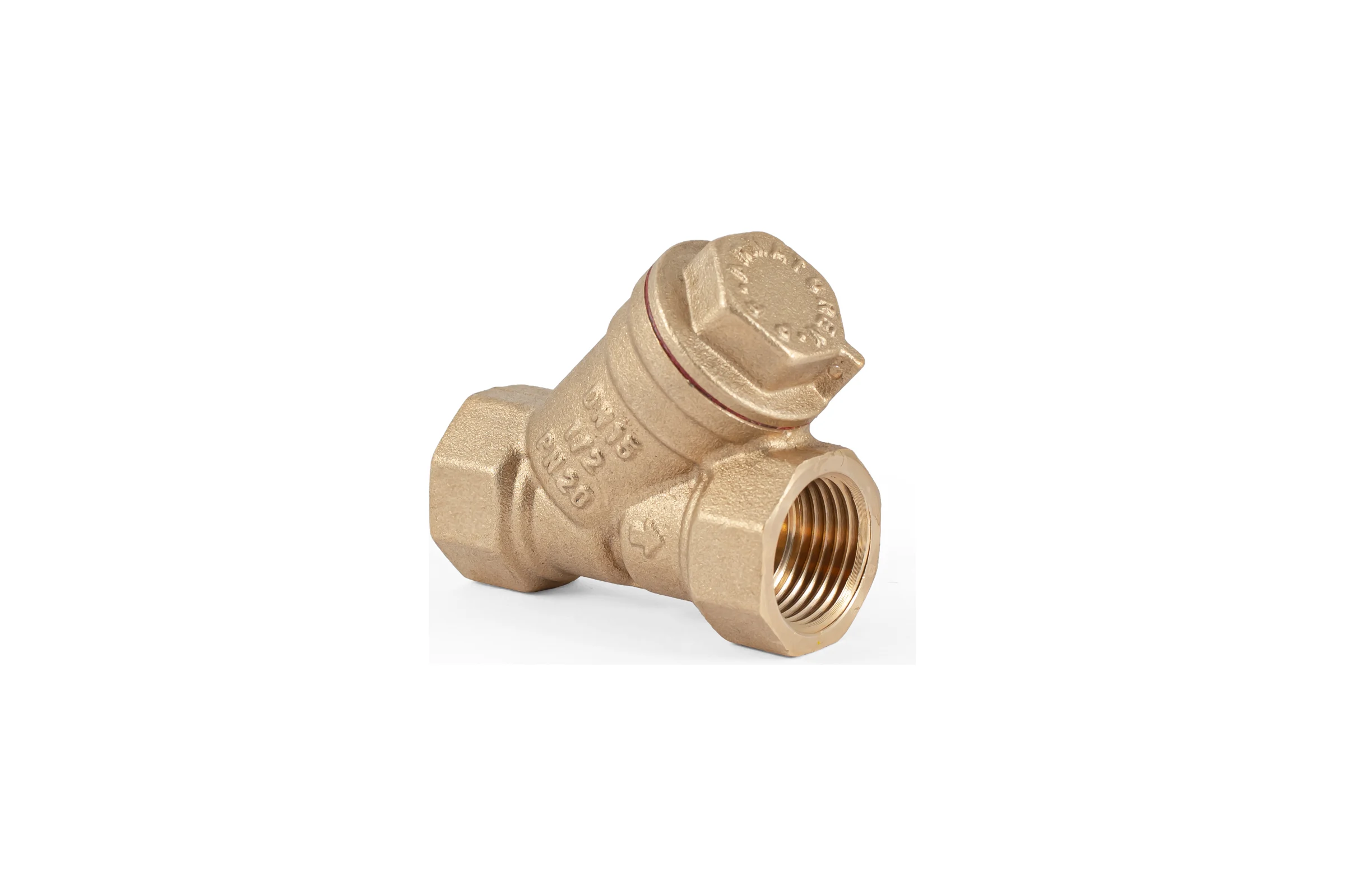 Фильтр PROFACTOR косой с отверстием для пломбы в/в 1/2" PF YS 220
