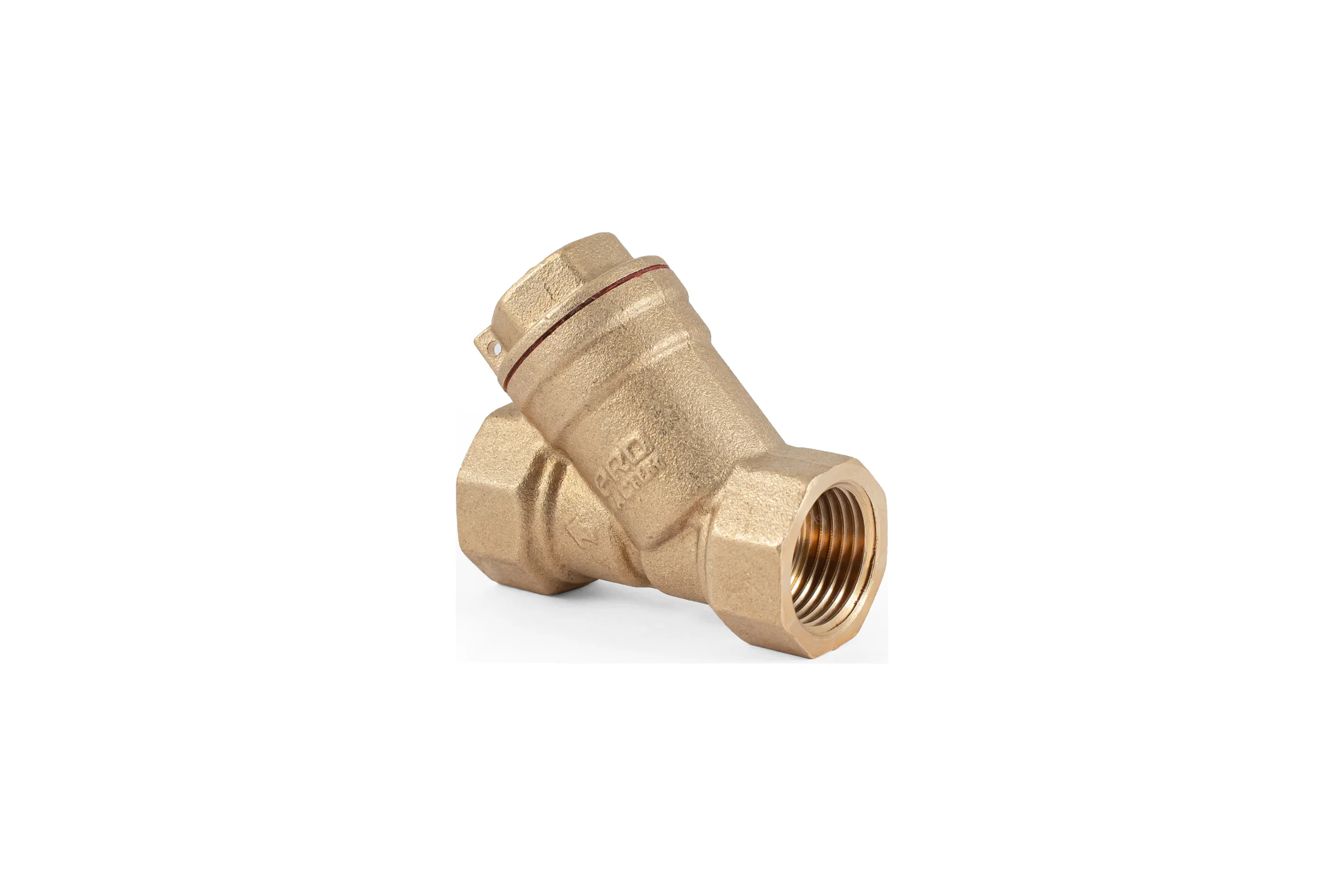 Фильтр PROFACTOR косой с отверстием для пломбы в/в 1/2" PF YS 220