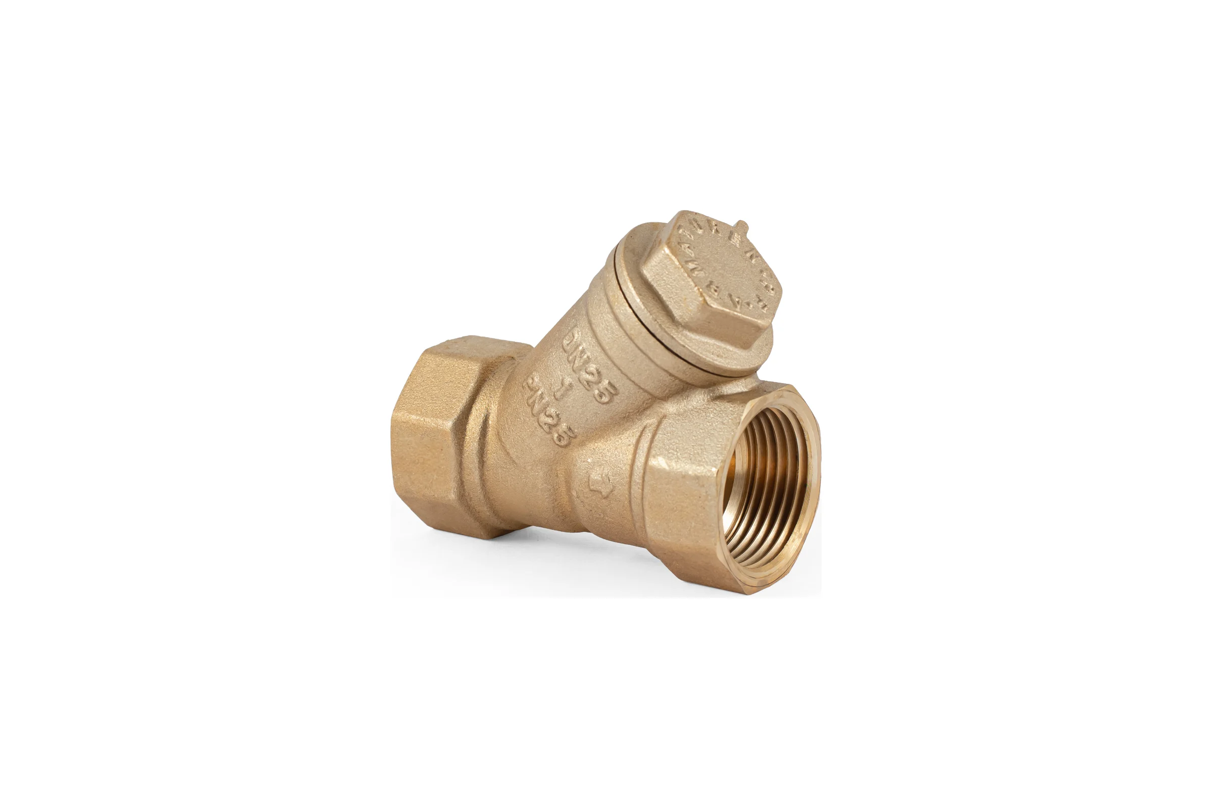 Фильтр PROFACTOR косой с отверстием для пломбы в/в 1" PF YS 222