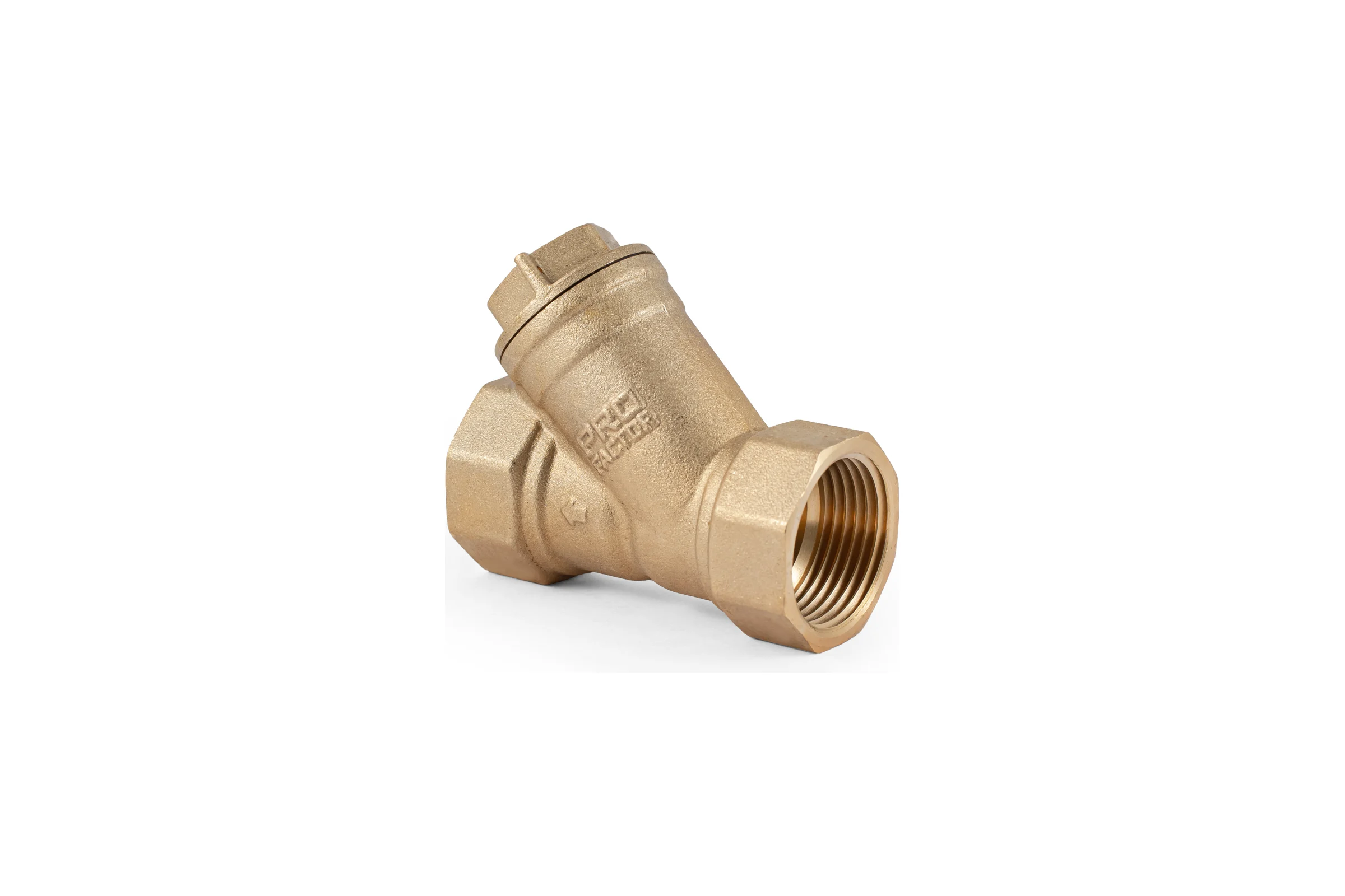 Фильтр PROFACTOR косой с отверстием для пломбы в/в 1" PF YS 222