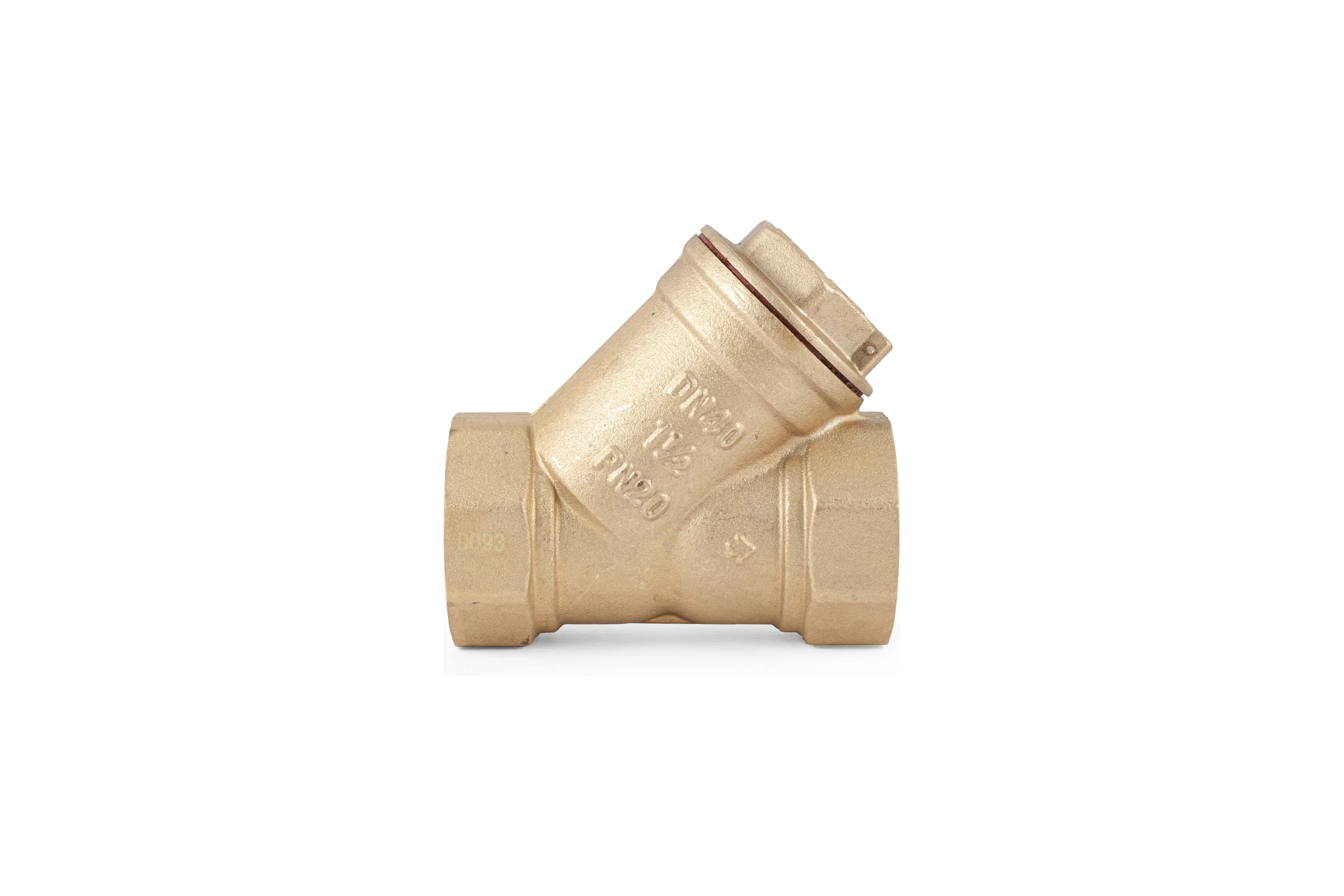 Фильтр PROFACTOR косой с отверстием для пломбы в/в 1 1/2" PF YS 224