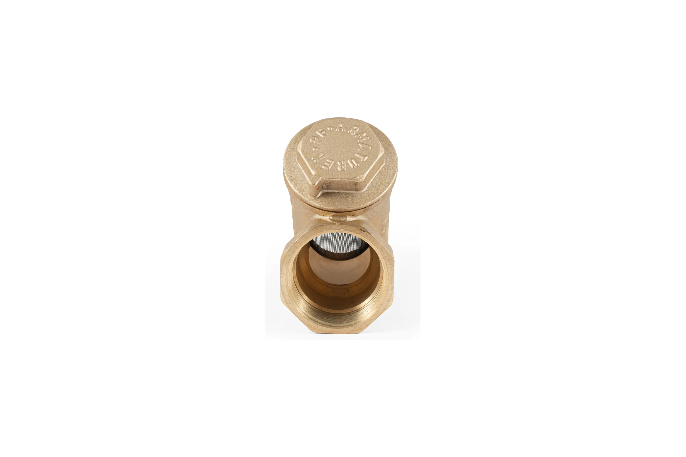 Фильтр PROFACTOR косой с отверстием для пломбы в/в 1 1/2" PF YS 224