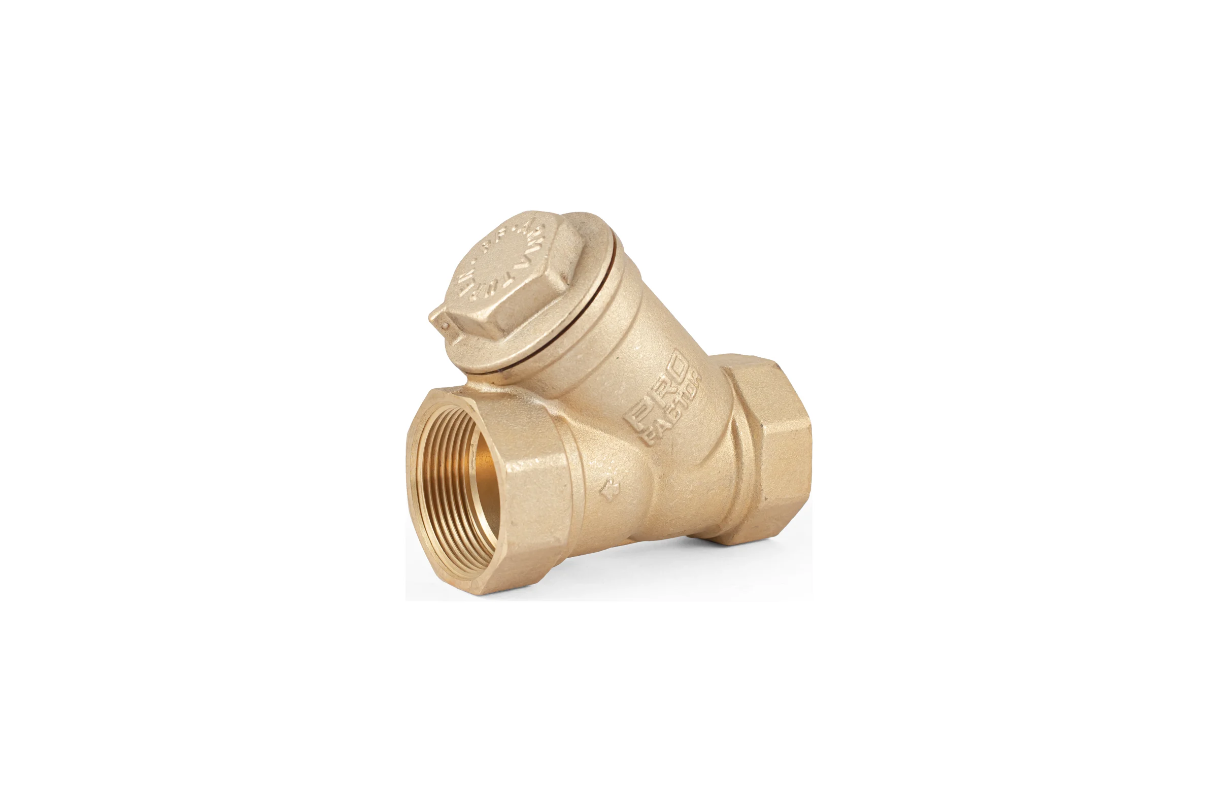 Фильтр PROFACTOR косой с отверстием для пломбы в/в 1 1/2" PF YS 224