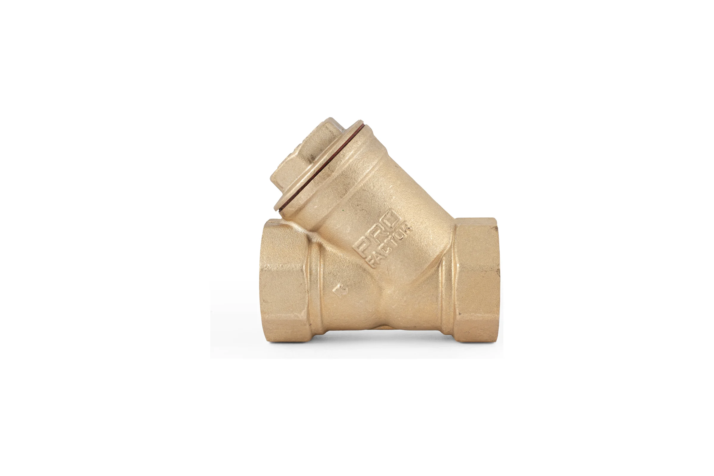 Фильтр PROFACTOR косой с отверстием для пломбы в/в 1 1/2" PF YS 224