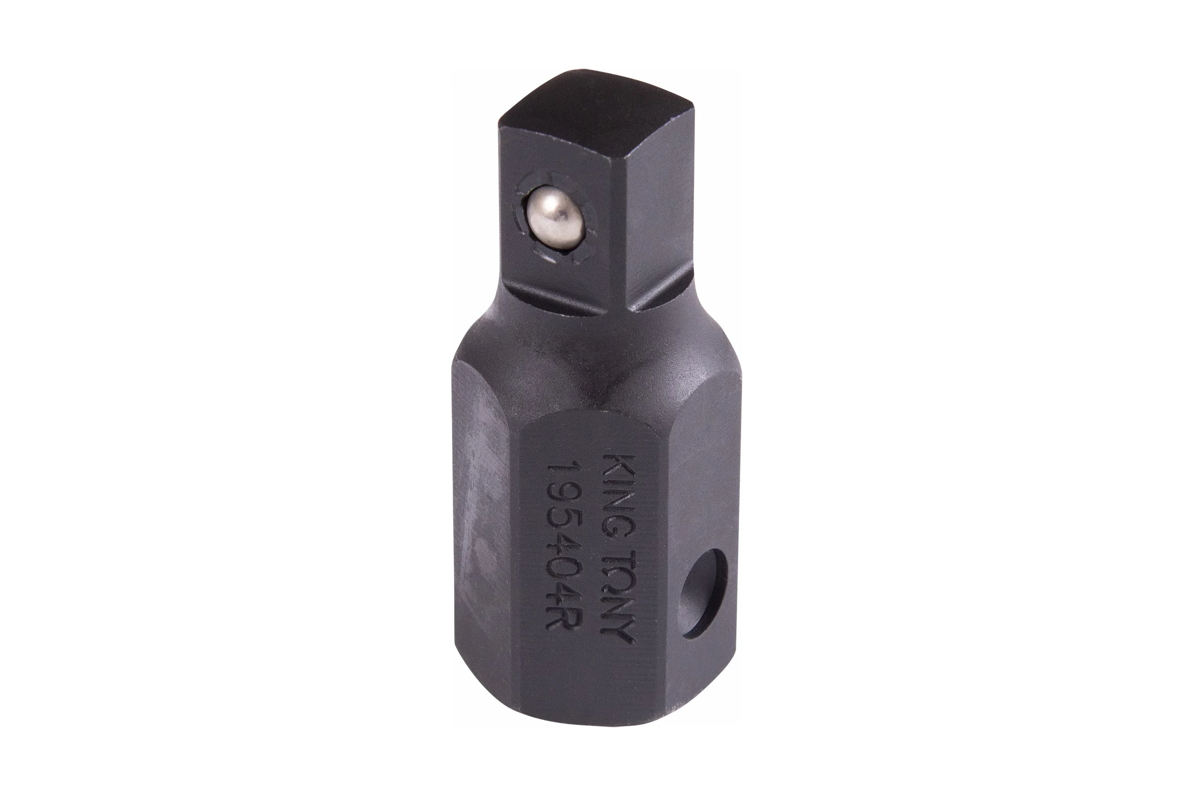 Переходник ударный с шариковым фиксатором 22 мм>1/2" KING TONY 195404R
