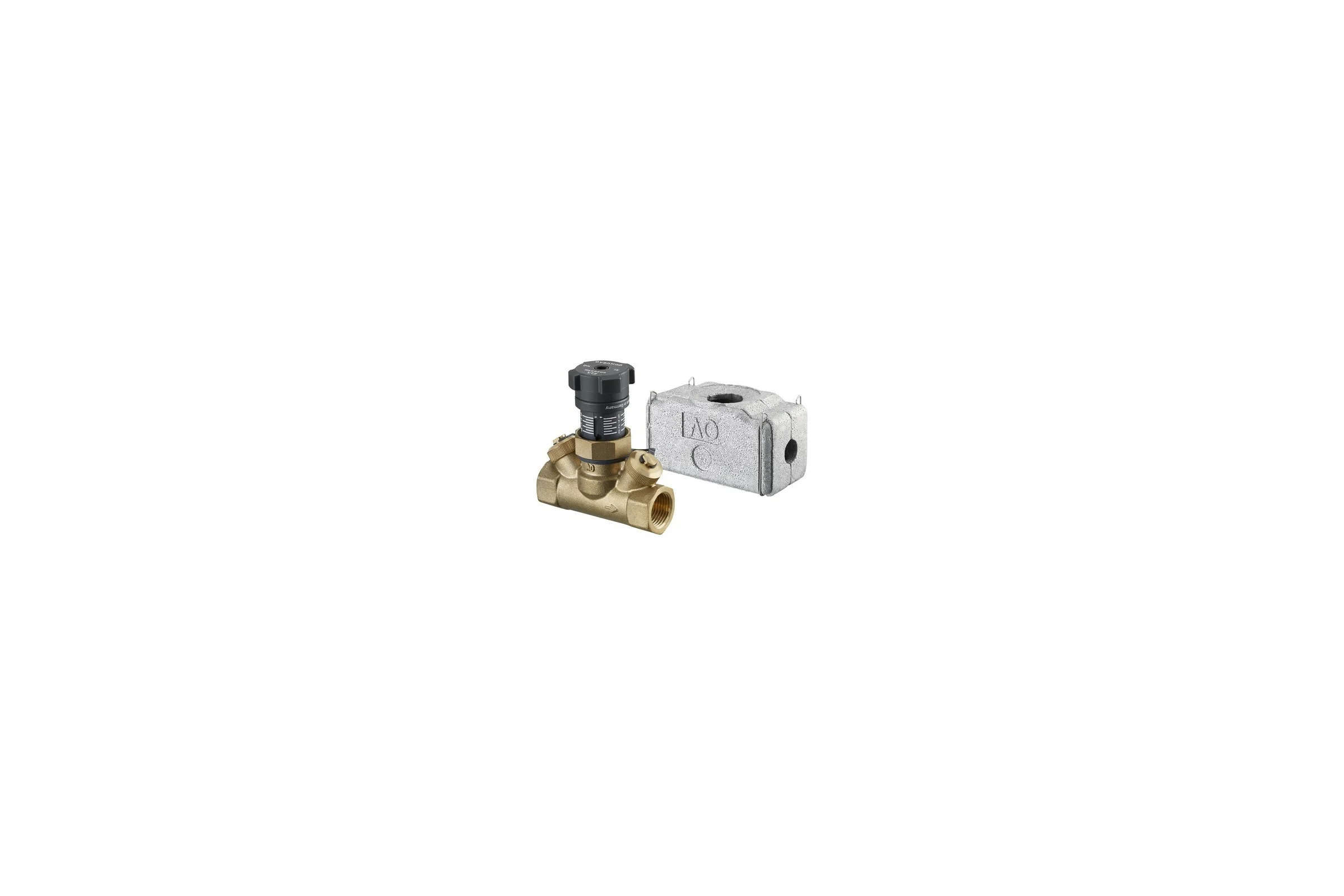 Регулирующий вентиль OVENTROP Hycocon VTZ, DN-40, 1 1/2, ВВ, PN, бар-16 1061712