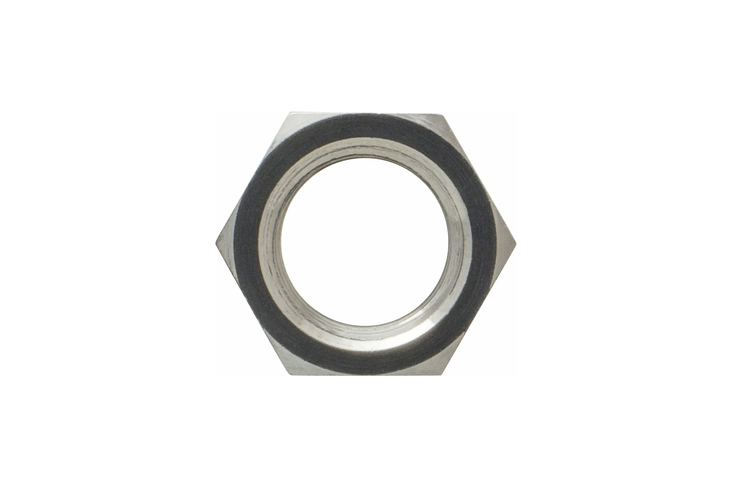 Футорка 3/8" х 1/4" сантехническая MPF переходник латунная никелированная наружная-внутренняя резьба ИС.072201