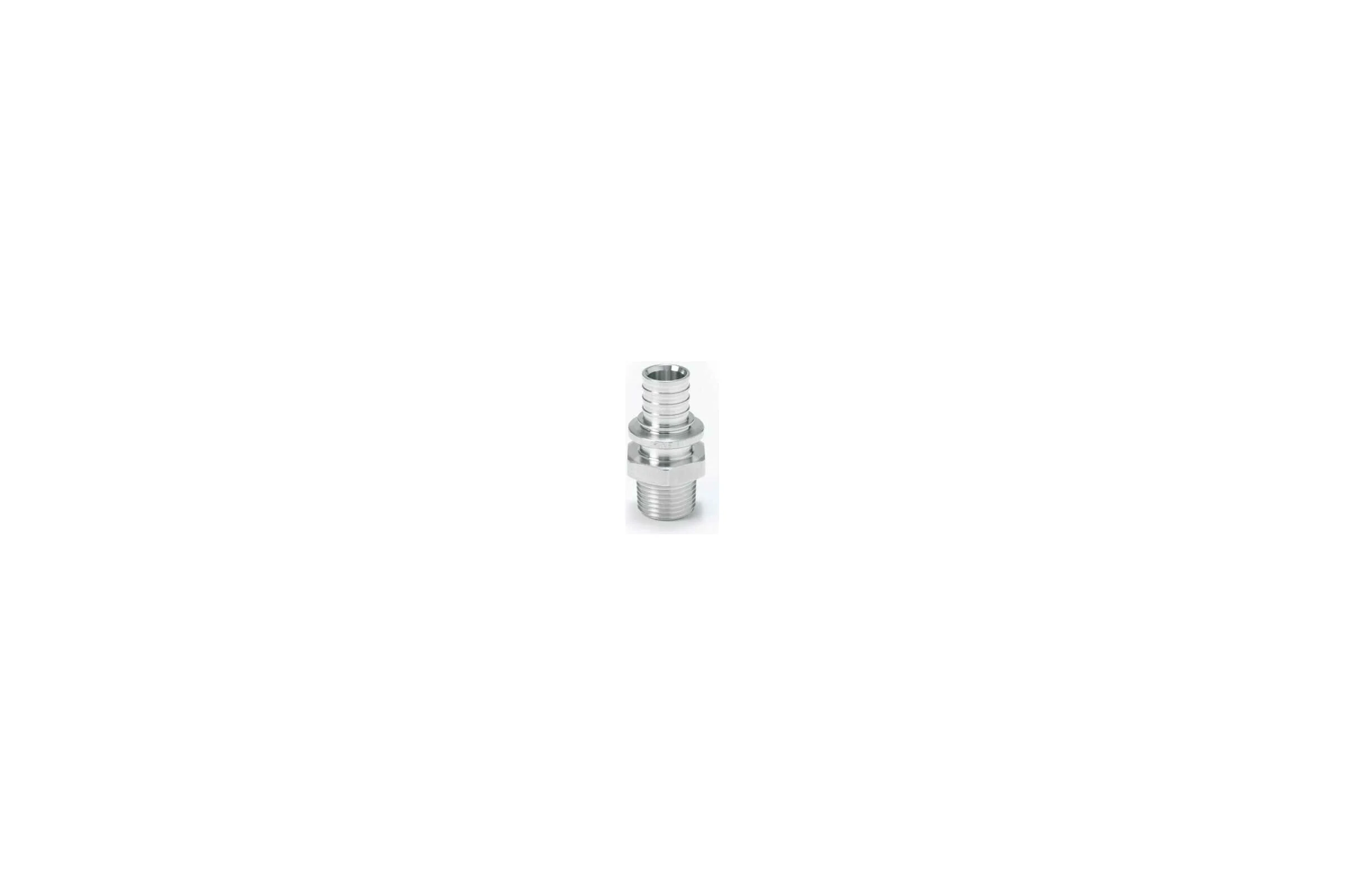 Переходник REHAU Н, 16, 1/2", нержавеющая сталь (SX) 11377221001