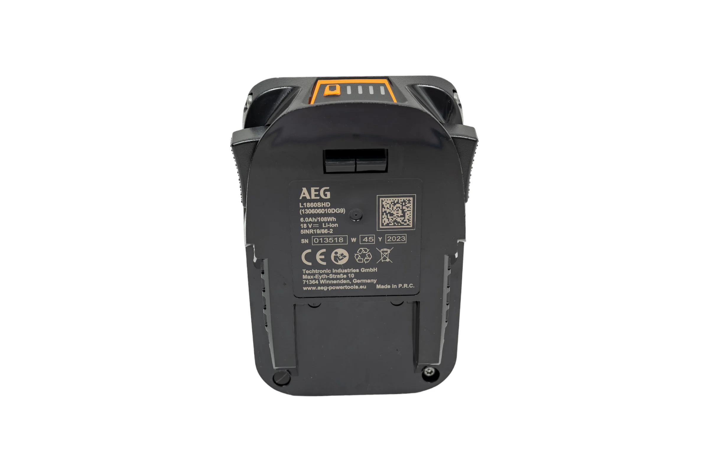 Аккумулятор L1860SHD 18В, 6 Ач AEG 4935480049