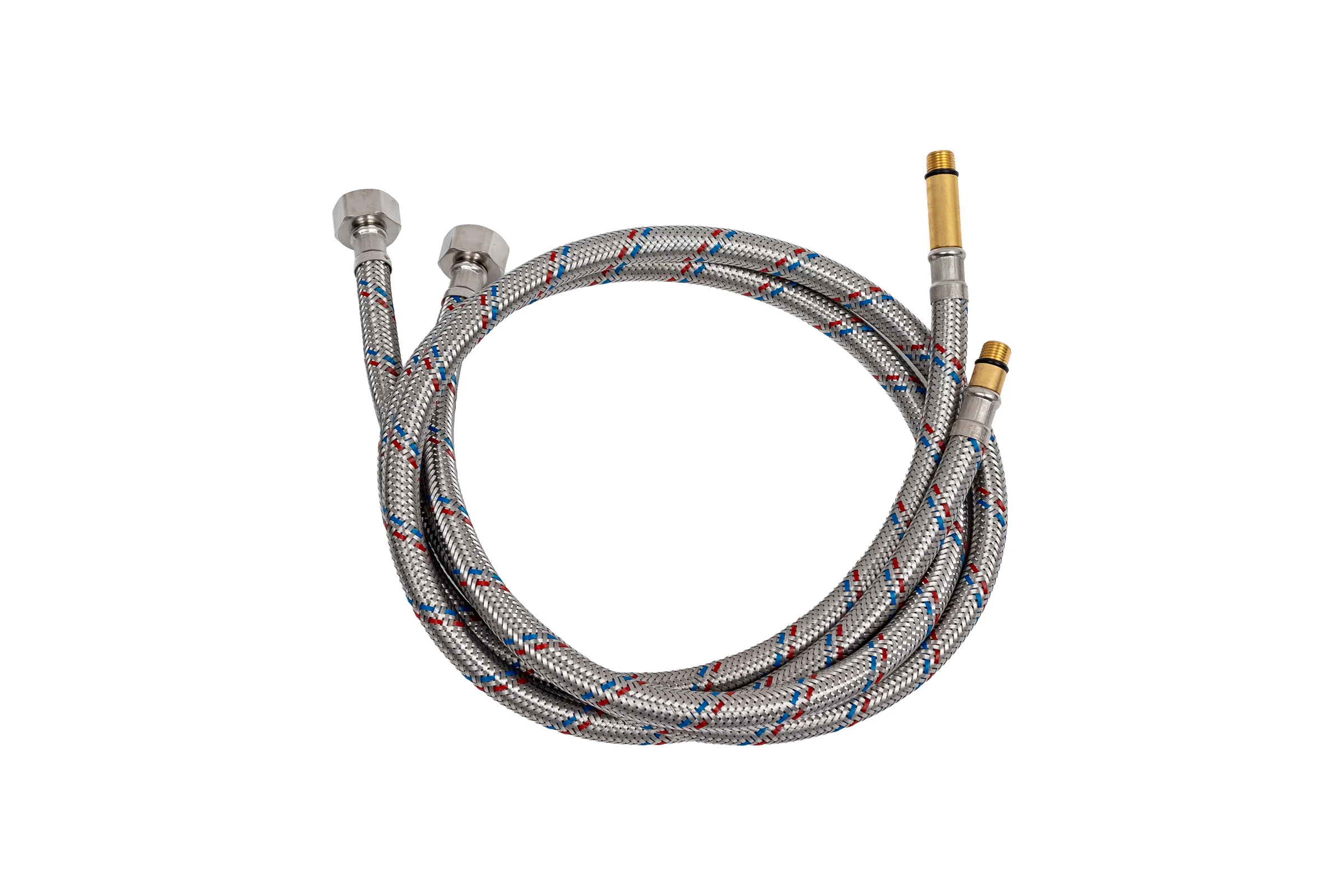 Комплект гибкой подводки для воды AV Engineering иголка м10 - гайка 1/2" 100 см AVE217100