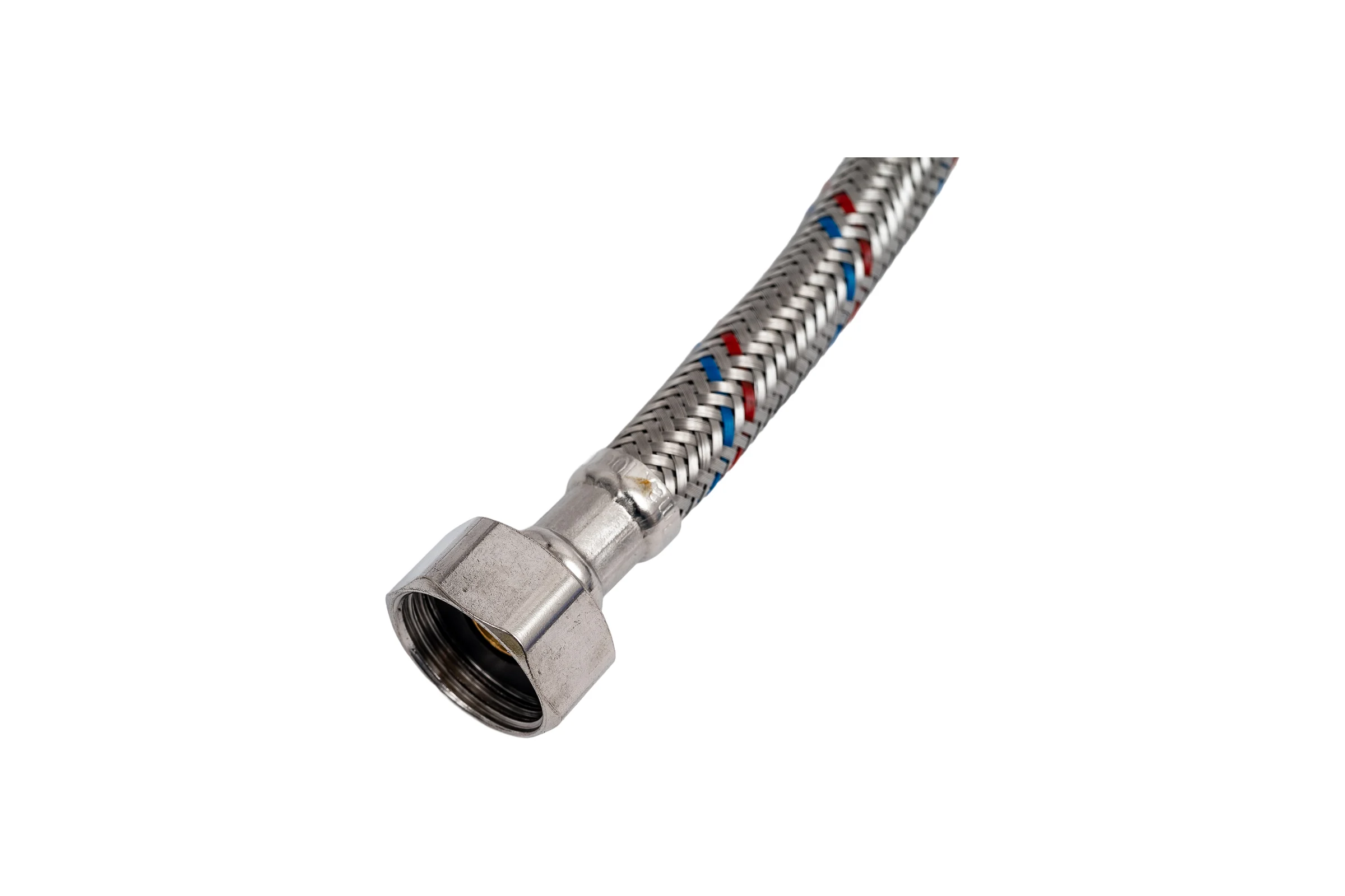 Комплект гибкой подводки для воды AV Engineering иголка м10 - гайка 1/2" 100 см AVE217100