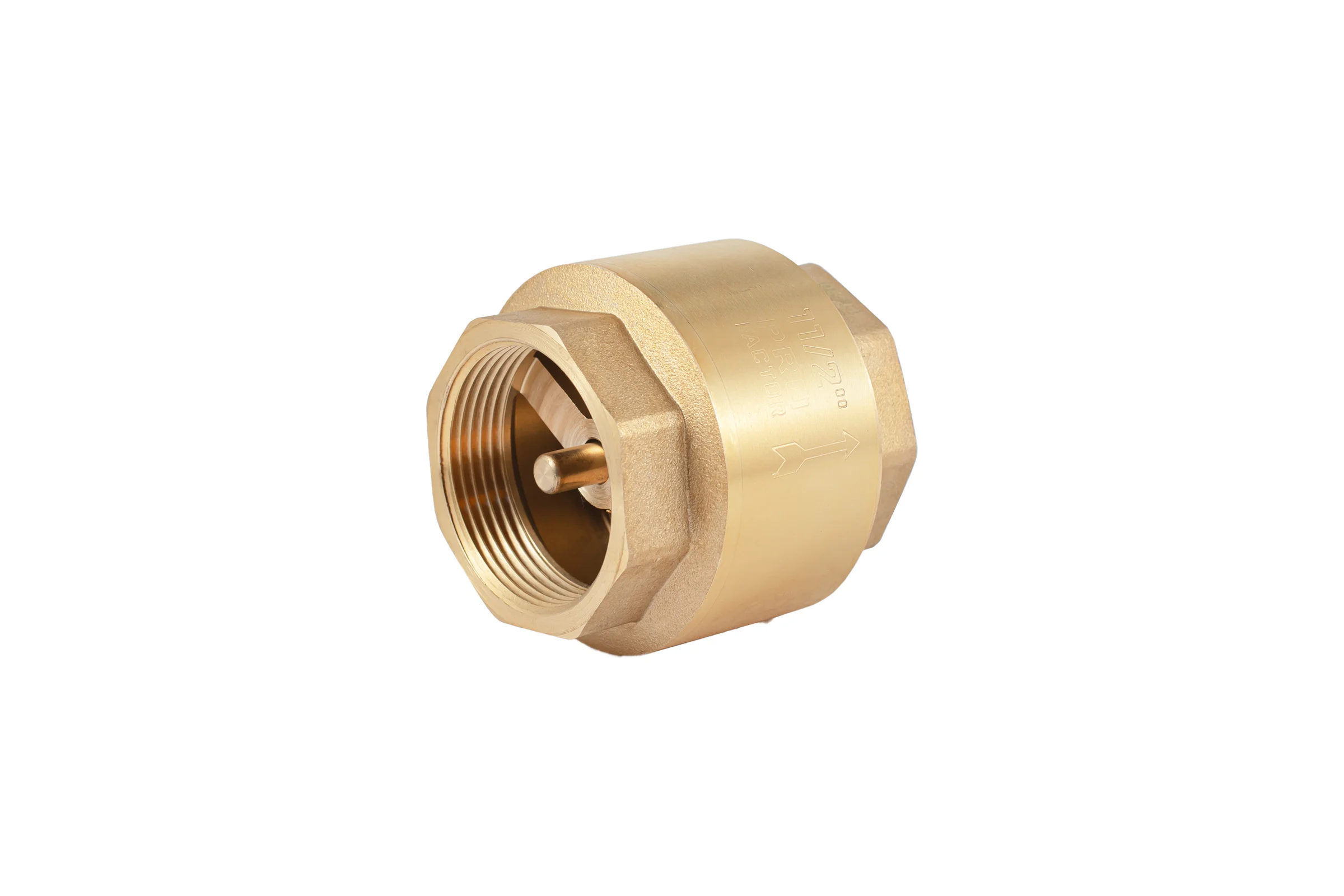 Обратный клапан PROFACTOR с латунным штоком, в/в 1 1/2" PF CV 244