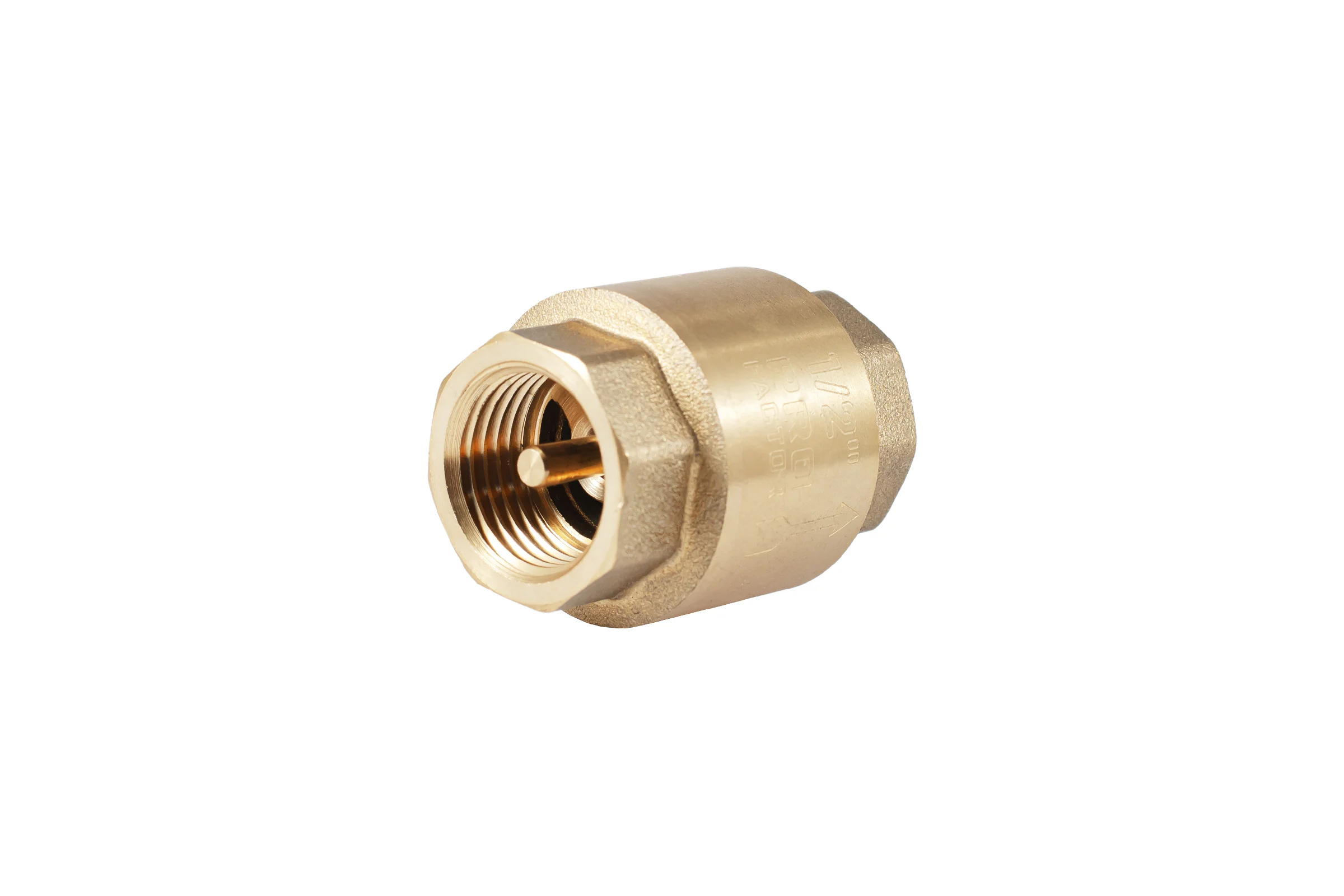 Обратный клапан PROFACTOR с латунным штоком, в/в 1/2" PF CV 240